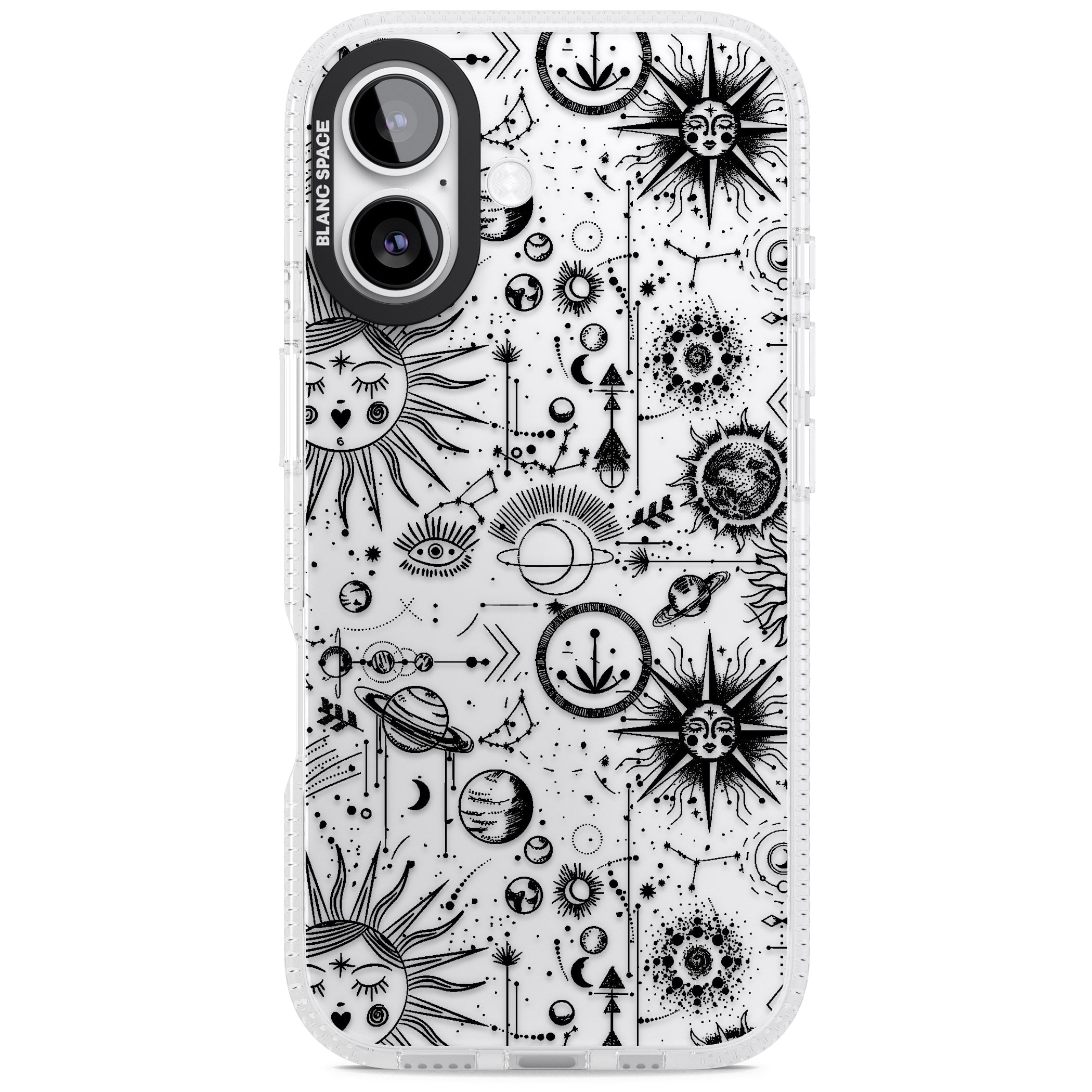 Cosmic Zodiac iPhone 17 Impact Air Clear Phone Case