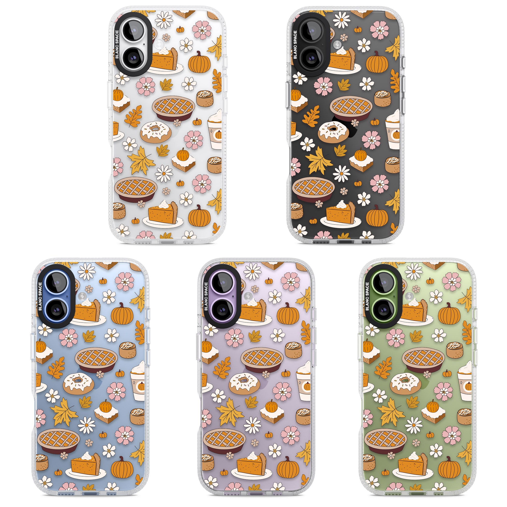 Pumpkin Pie Autumn Treats iPhone 17 Impact Air Clear Phone Case APT Impact Protection