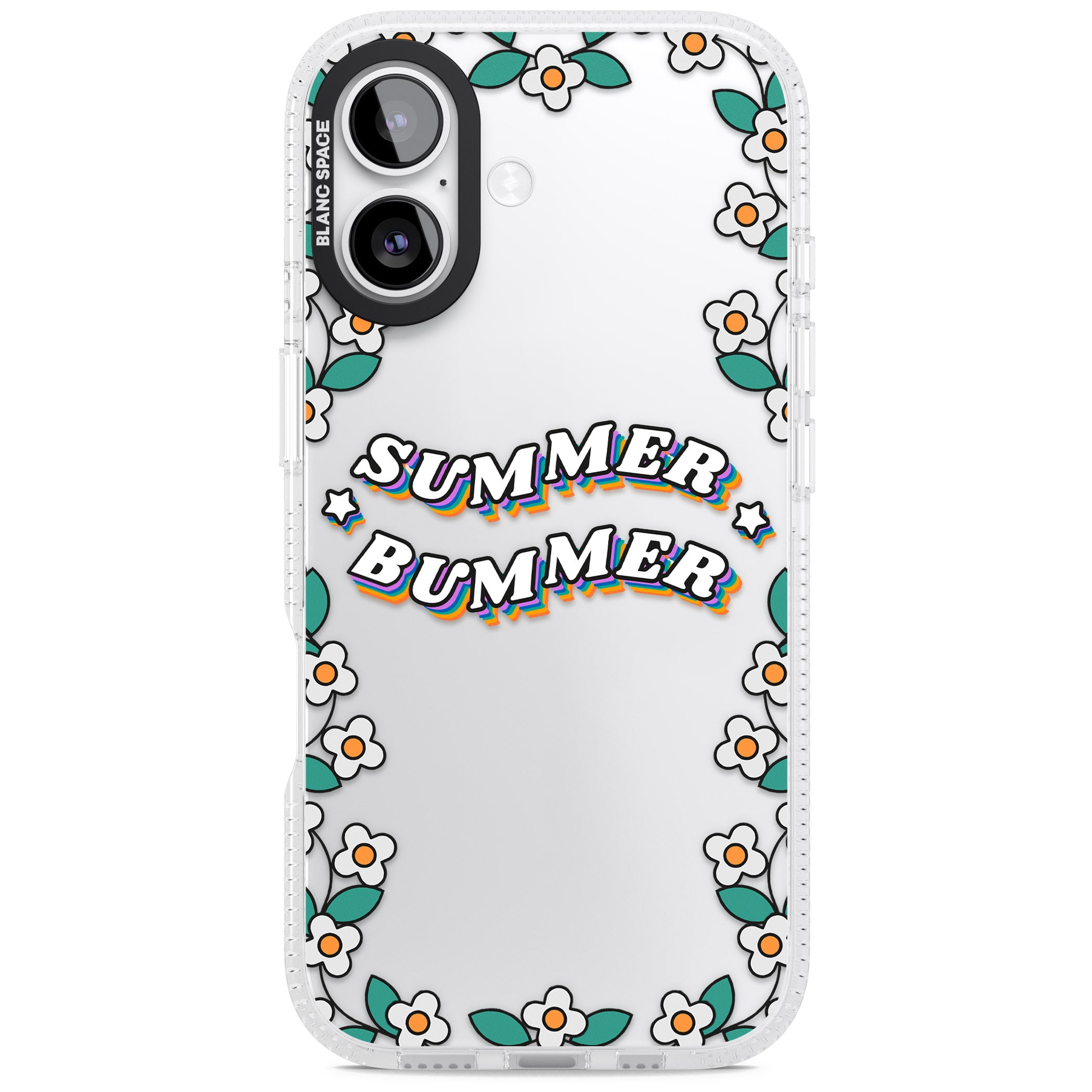 Summer Bummer iPhone 17 Impact Air Clear Phone Case