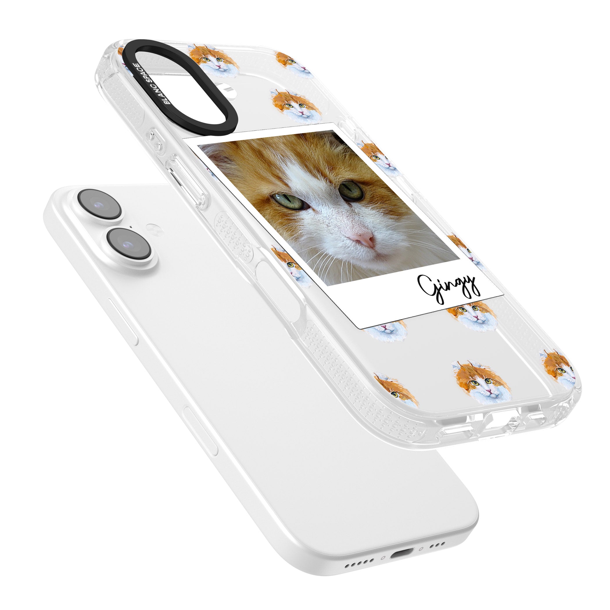 Personalised American Curl Photo iPhone 17 Impact Air Clear Phone Case Colours