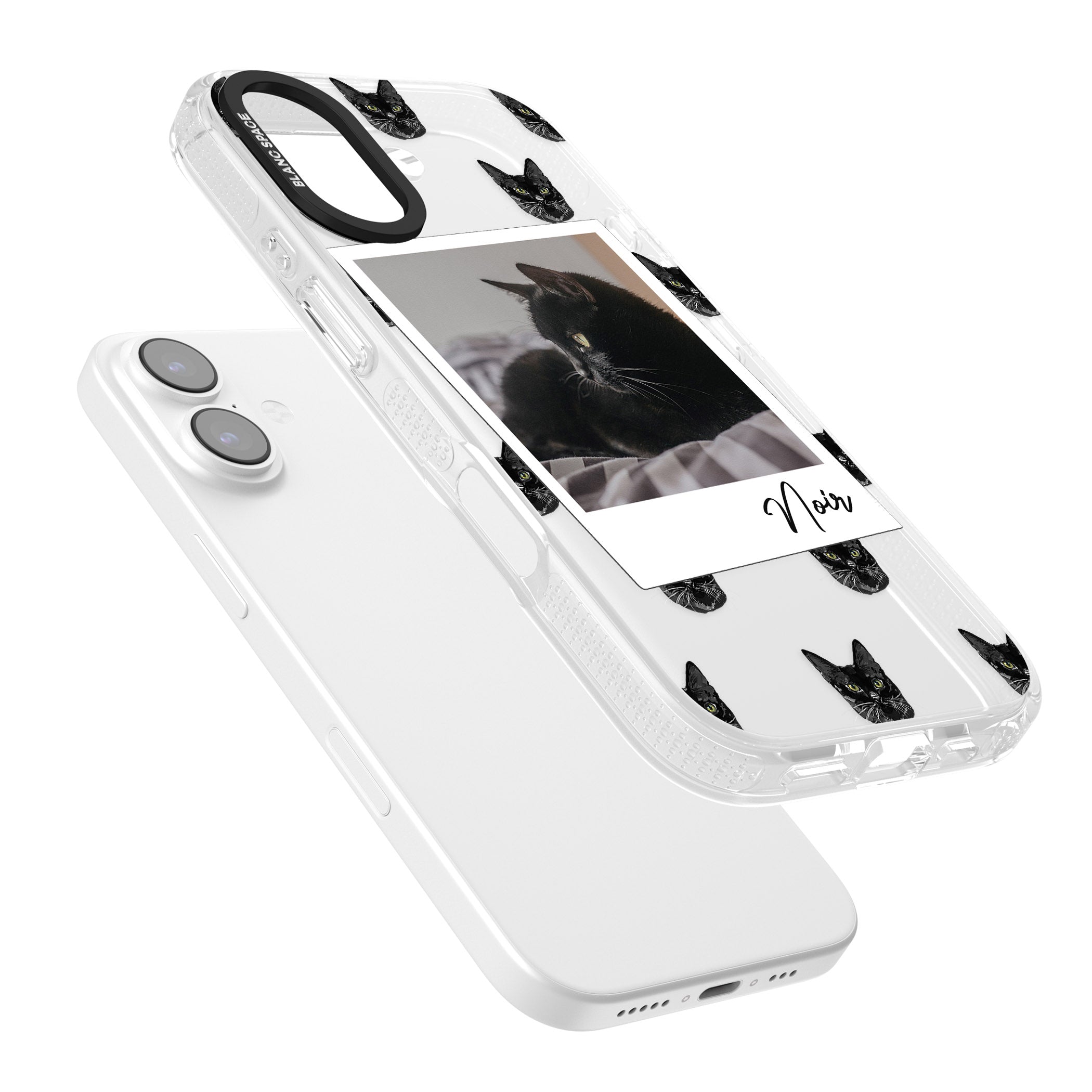 Personalised Bombay Cat Photo iPhone 17 Impact Air Clear Phone Case Colours