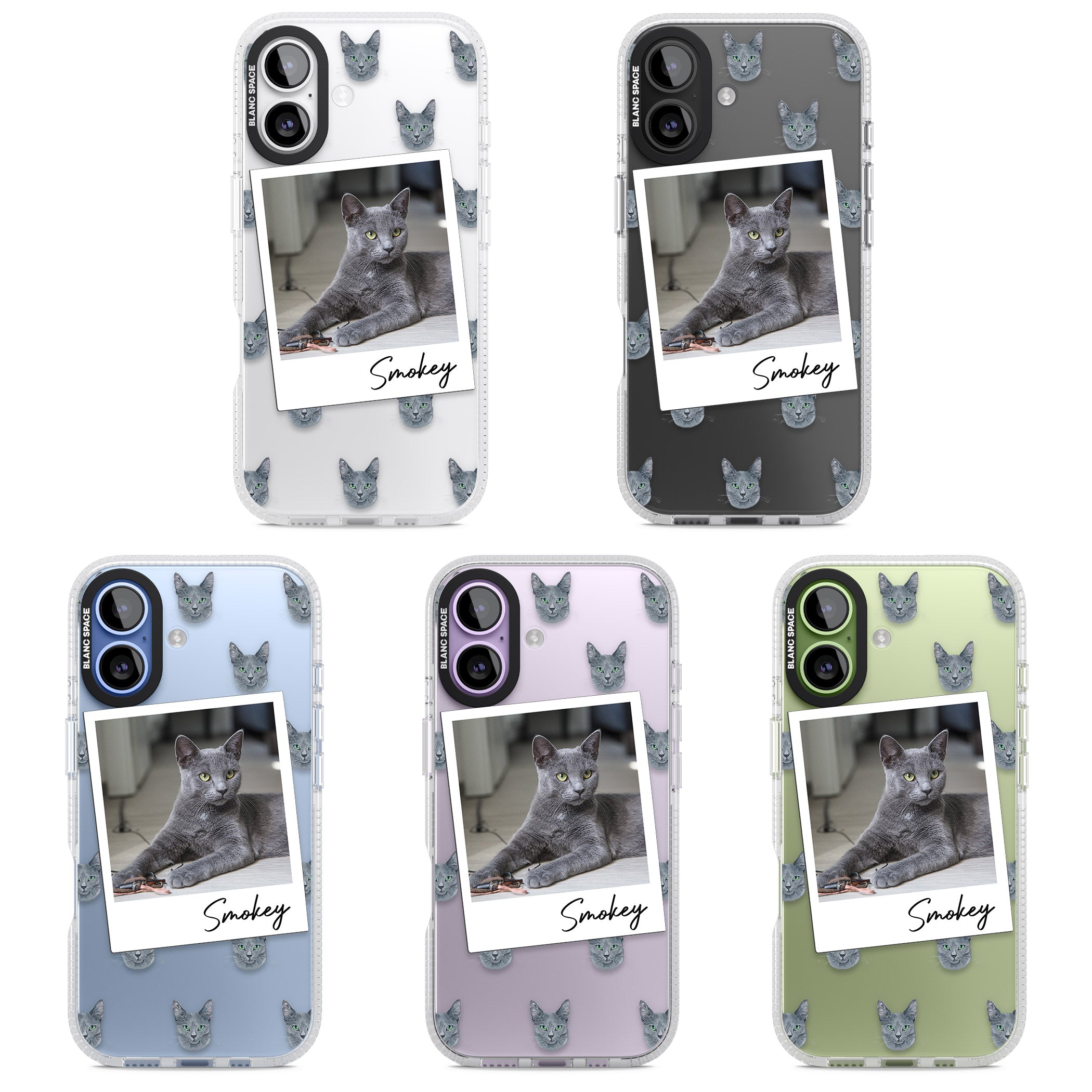 Personalised Korat Cat Photo iPhone 17 Impact Air Clear Phone Case APT Impact Protection