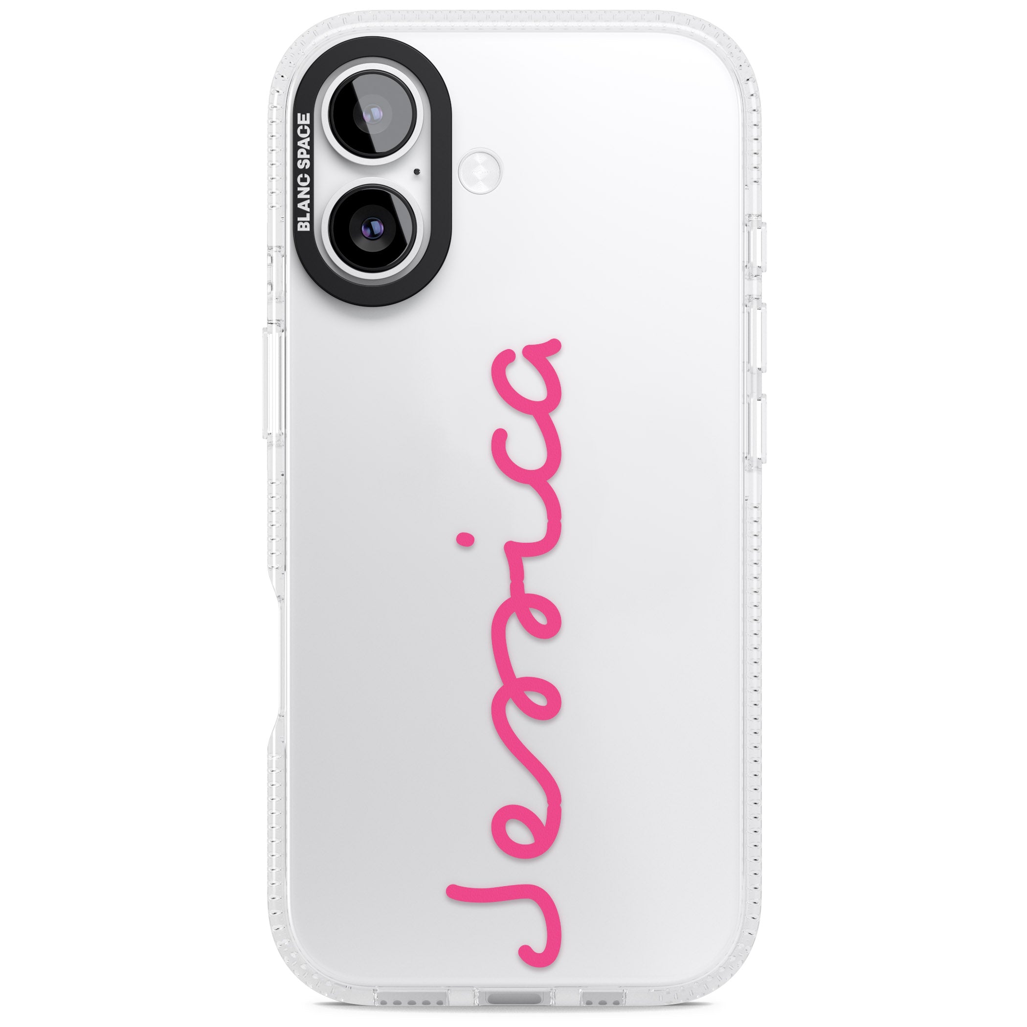 Personalised Summer Name iPhone 17 Impact Air Clear Phone Case