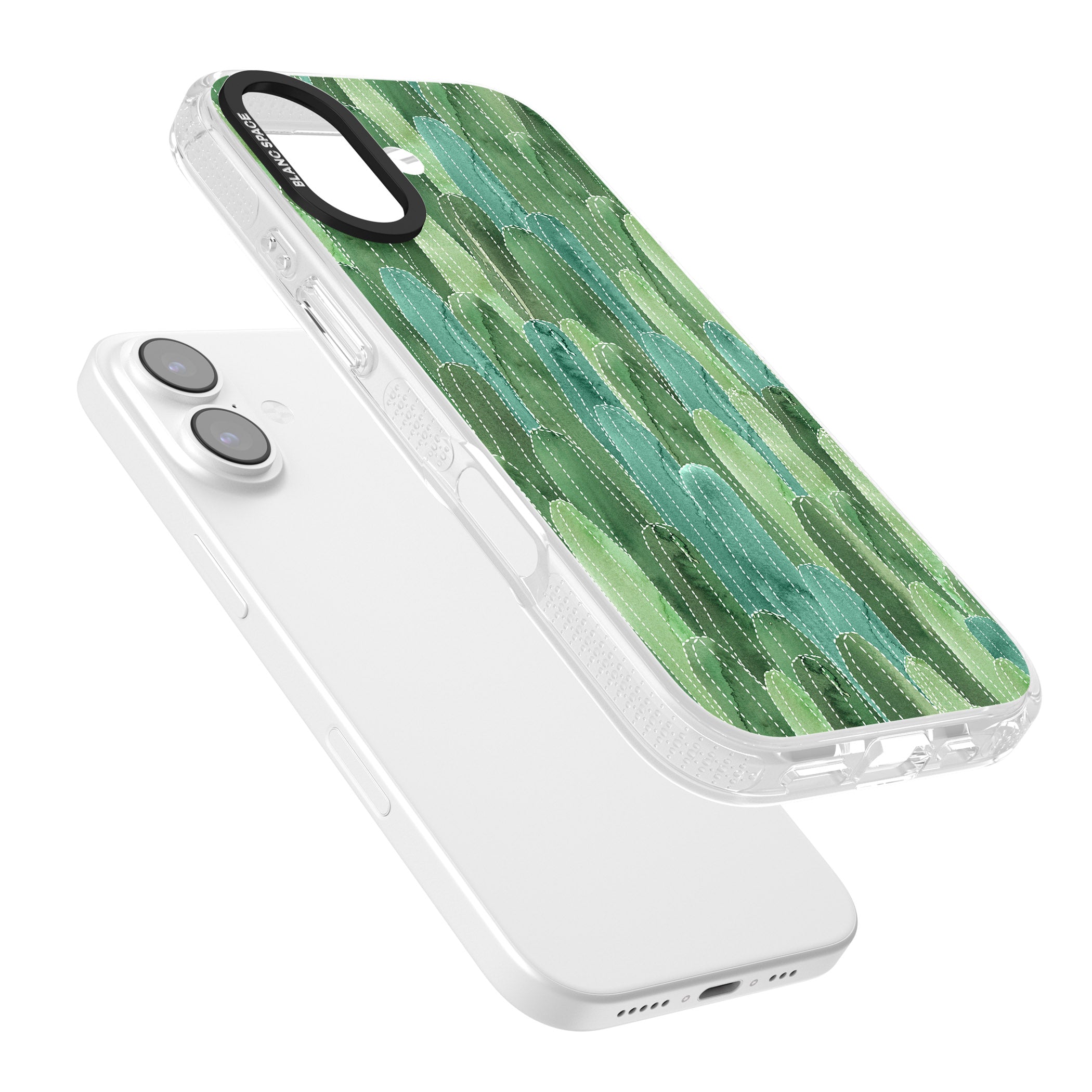 Skinny Cacti iPhone 17 Impact Air Clear Phone Case Colours