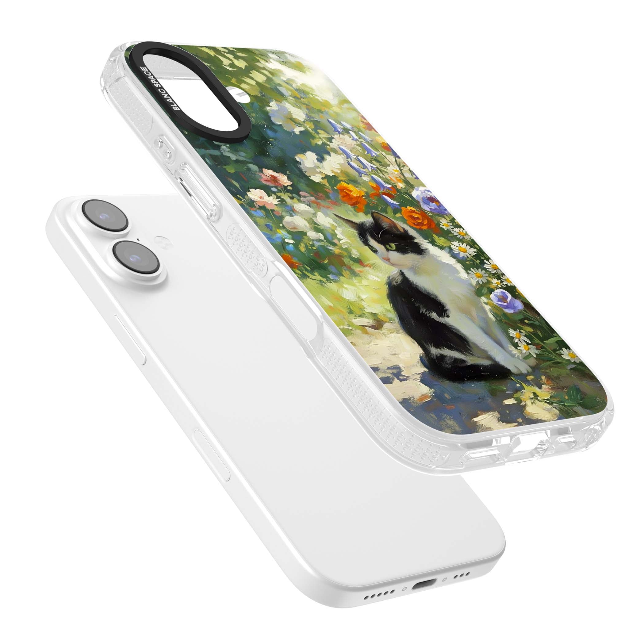 Cat In The Meadow for her iPhone case | Clear Case Impact Air case for iPhone 17