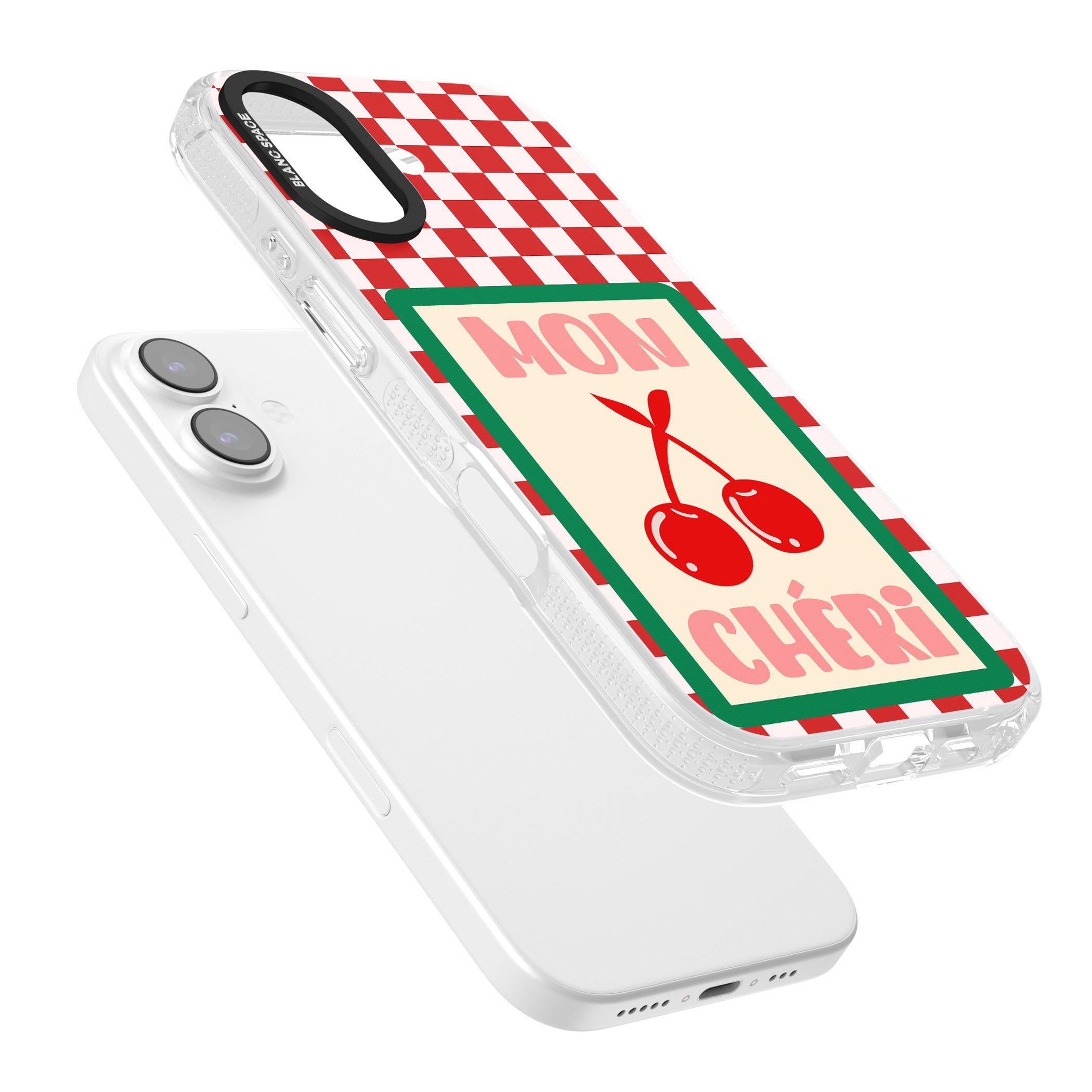 Mon Cheri iPhone 17 Impact Air Clear Phone Case Colours