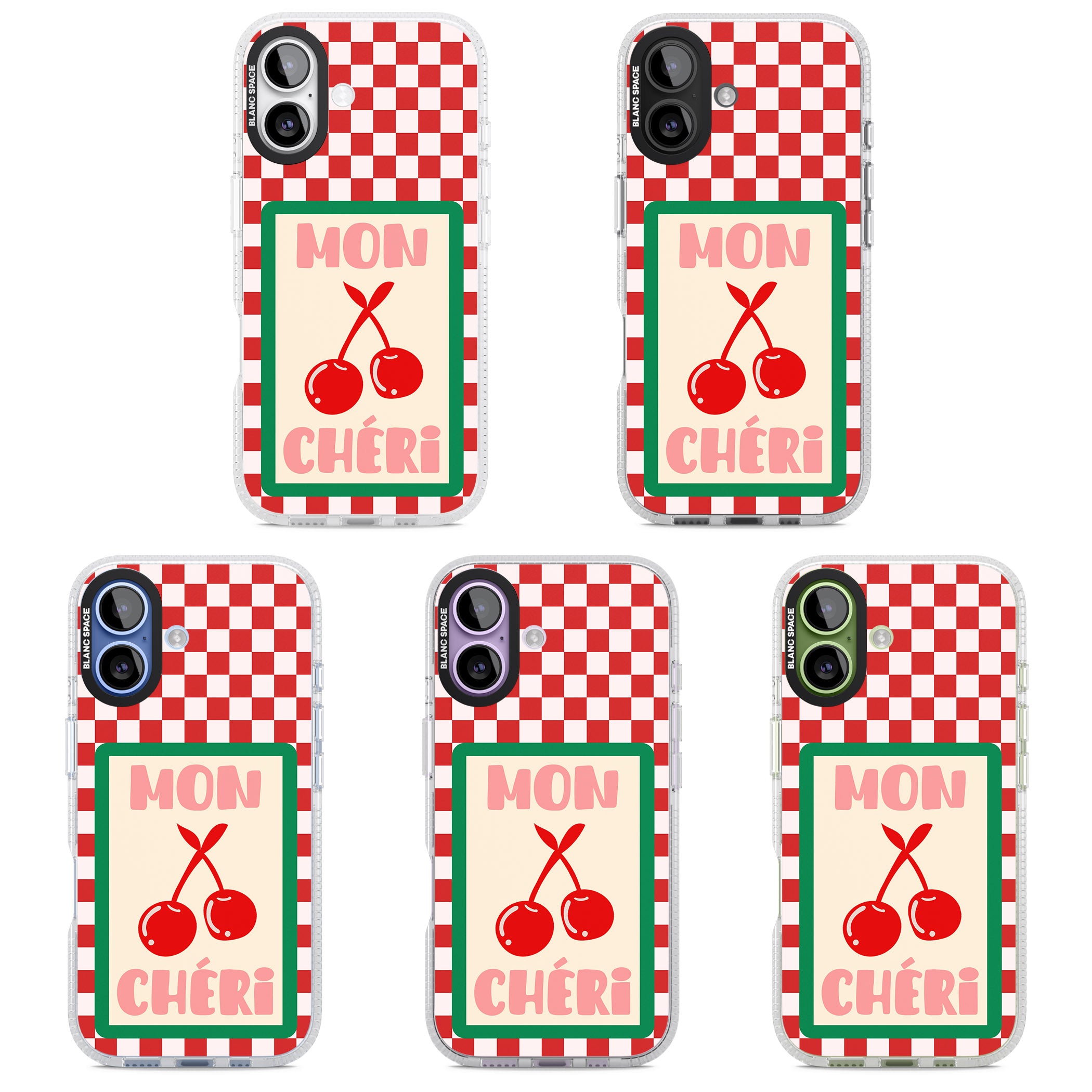 Mon Cheri iPhone 17 Impact Air Clear Phone Case APT Impact Protection