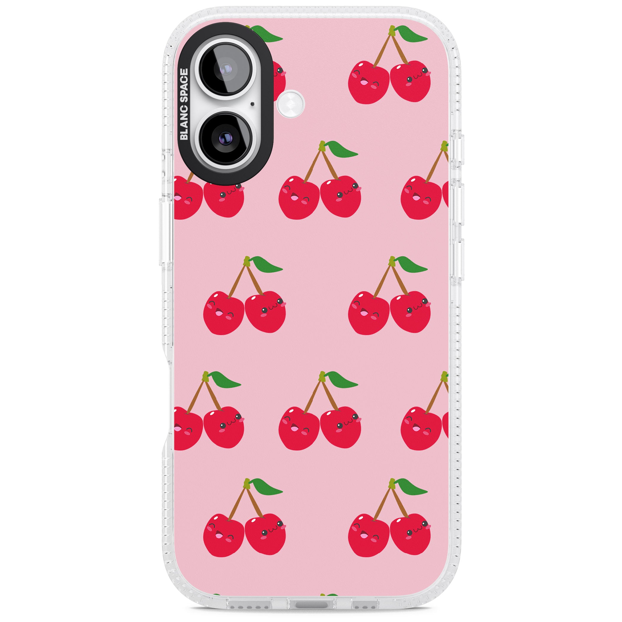 Cheeky Cherry iPhone 17 Impact Air Clear Phone Case