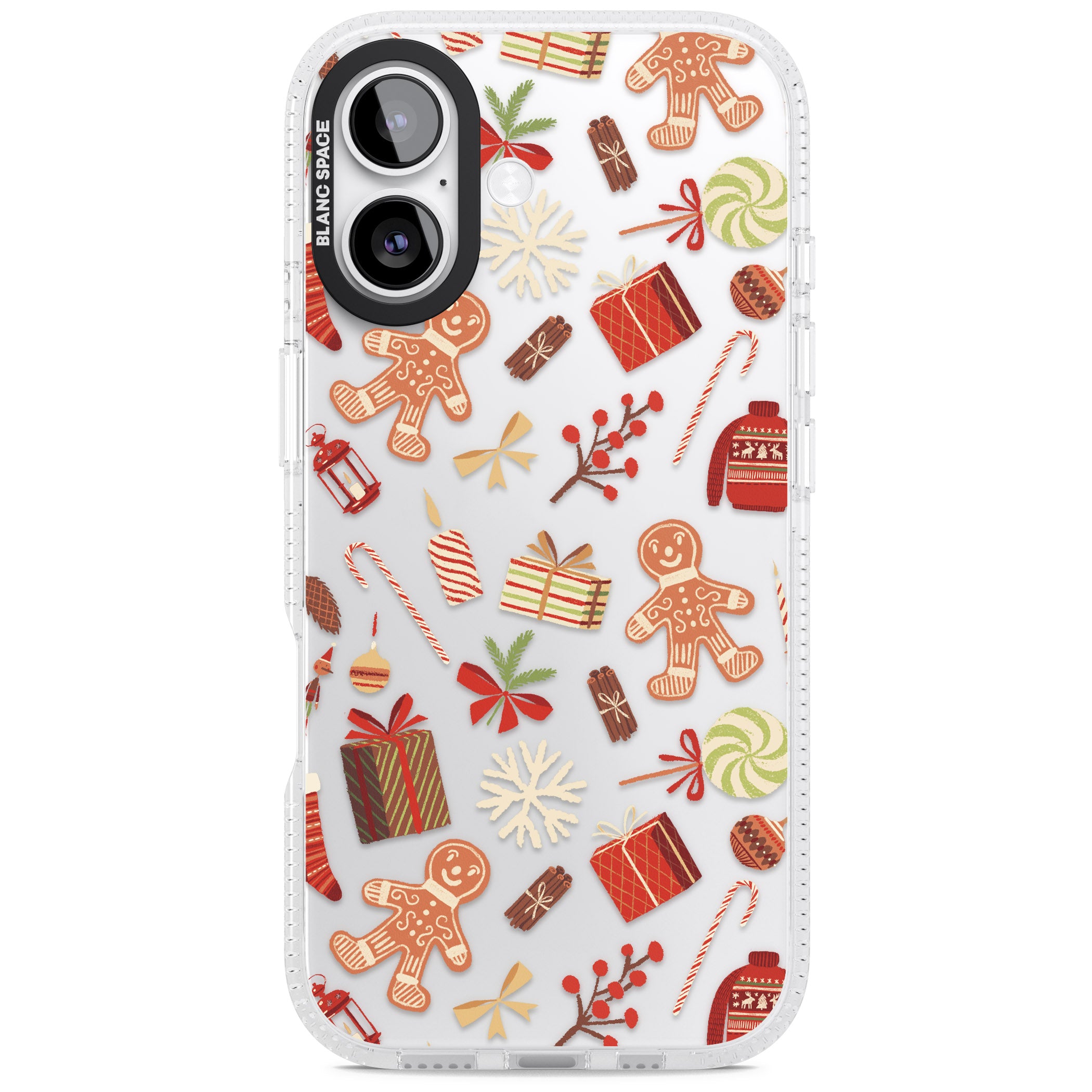 Christmas Assortments iPhone 17 Impact Air Clear Phone Case