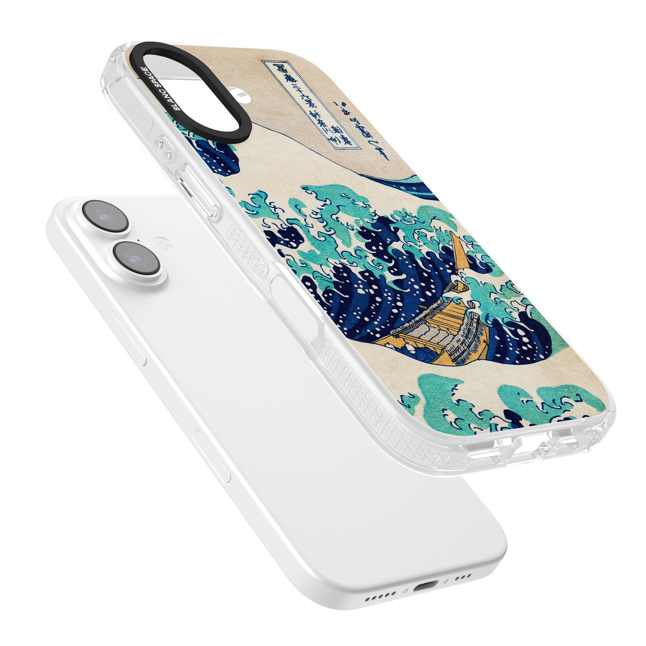 The Great Wave By Katsushika Hokusai iPhone 17 Impact Air Clear Phone Case Colours