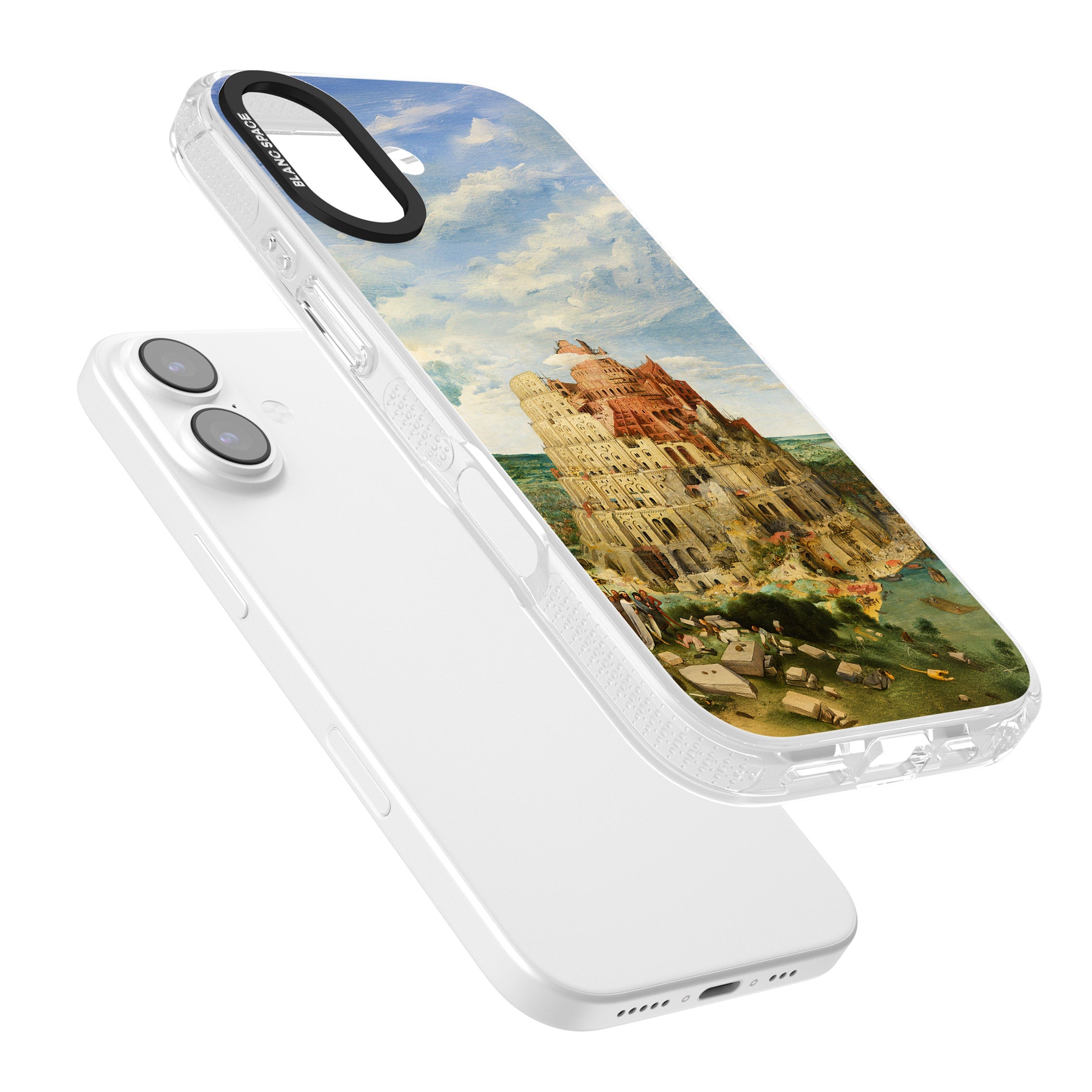 Tower Of Babel iPhone 17 Impact Air Clear Phone Case Colours