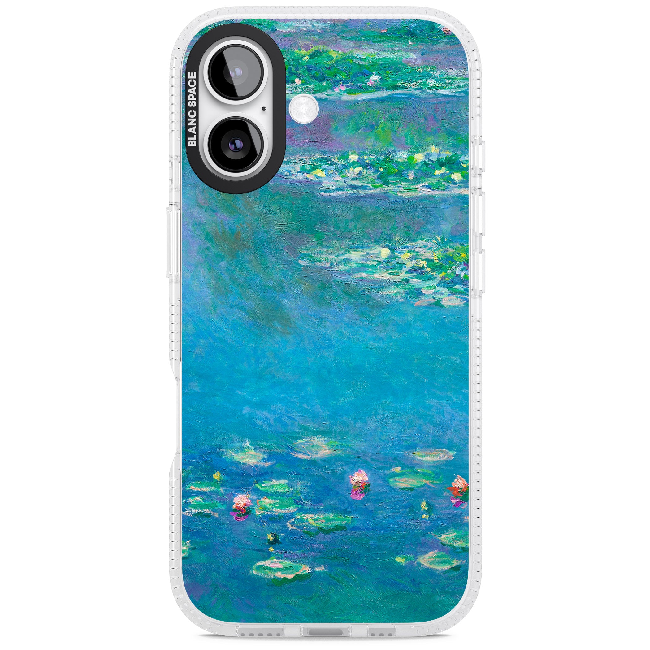 Water Lilies iPhone 17 Impact Air Clear Phone Case