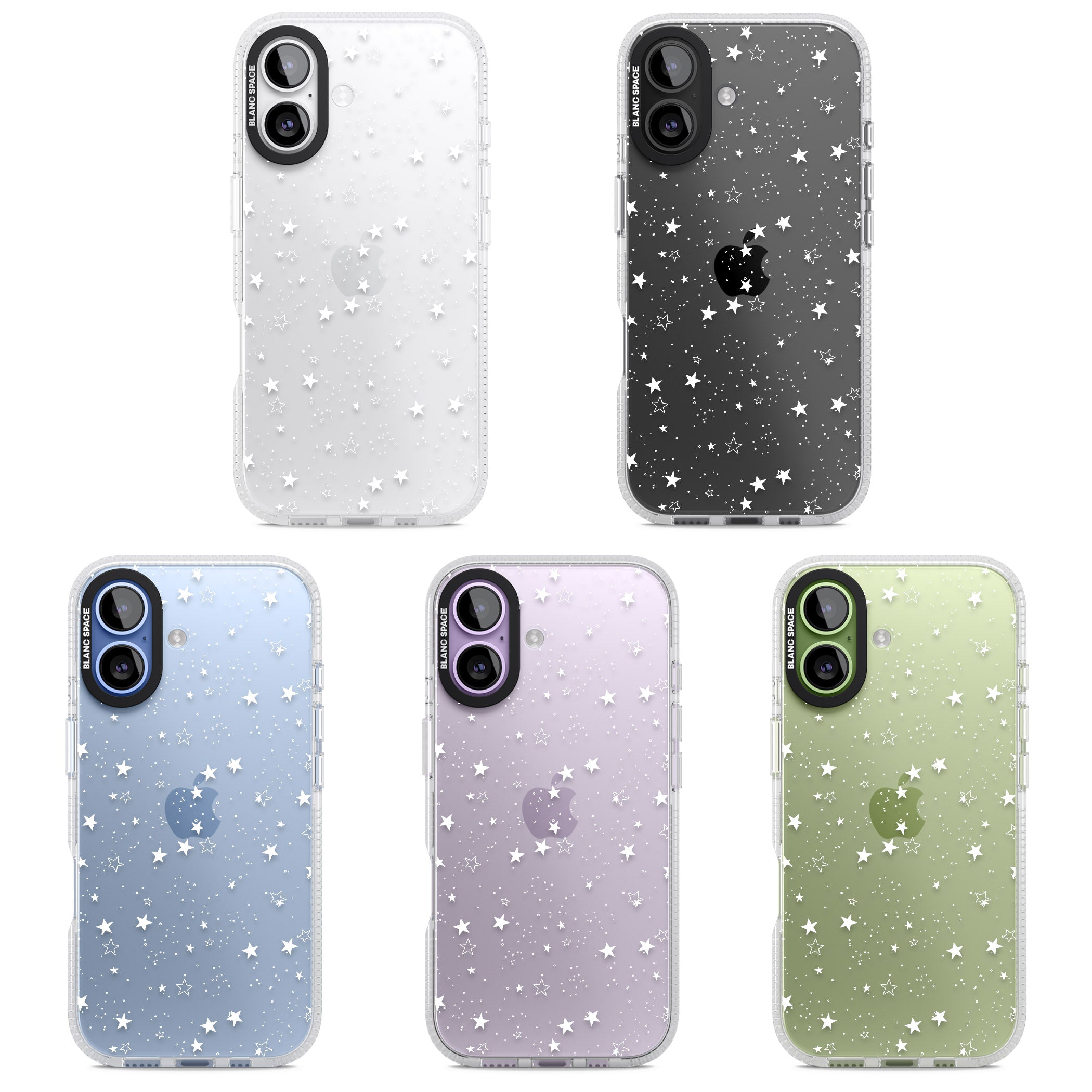 Midnight Starfield iPhone 17 Impact Air Clear Phone Case APT Impact Protection