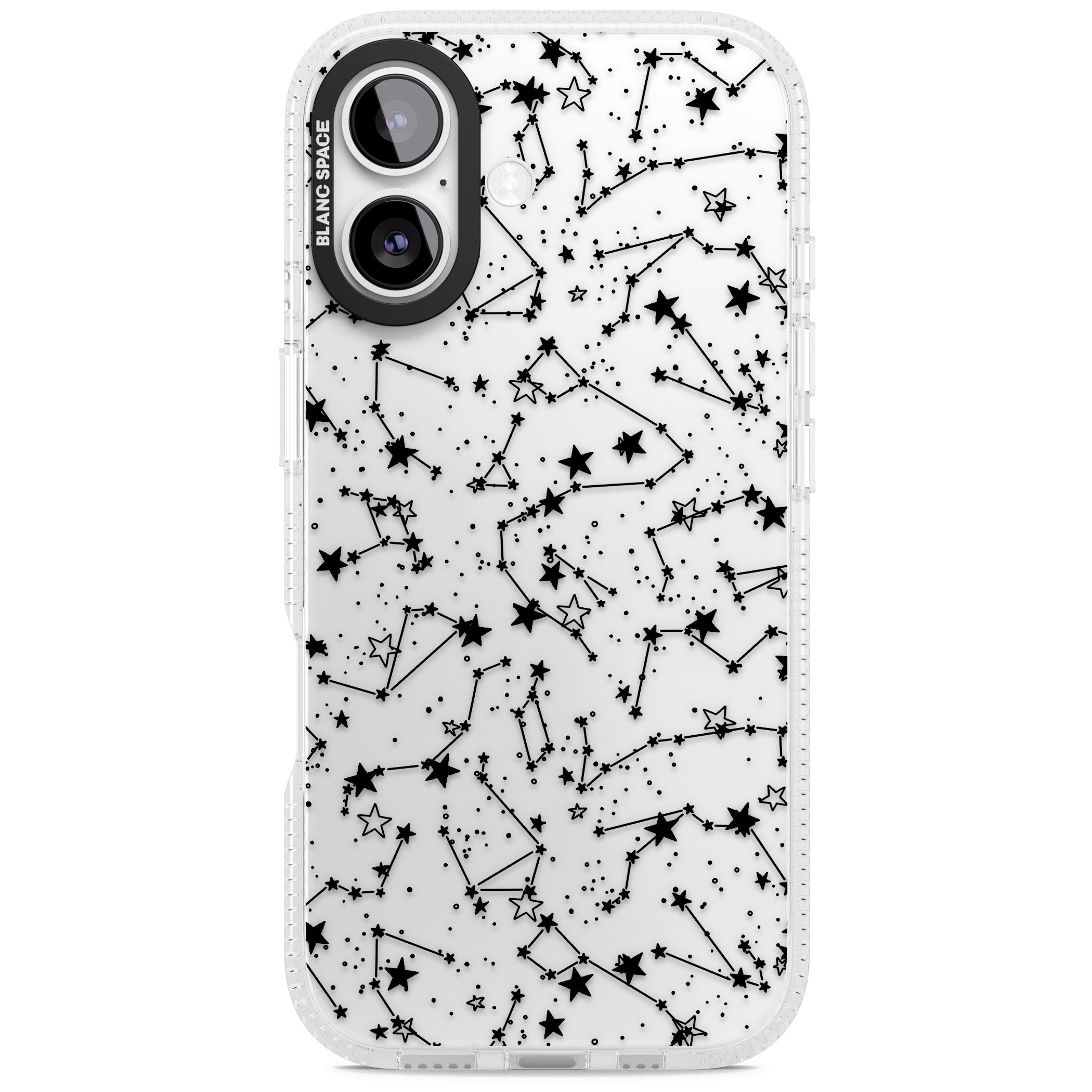 Midnight Constellations iPhone 17 Impact Air Clear Phone Case