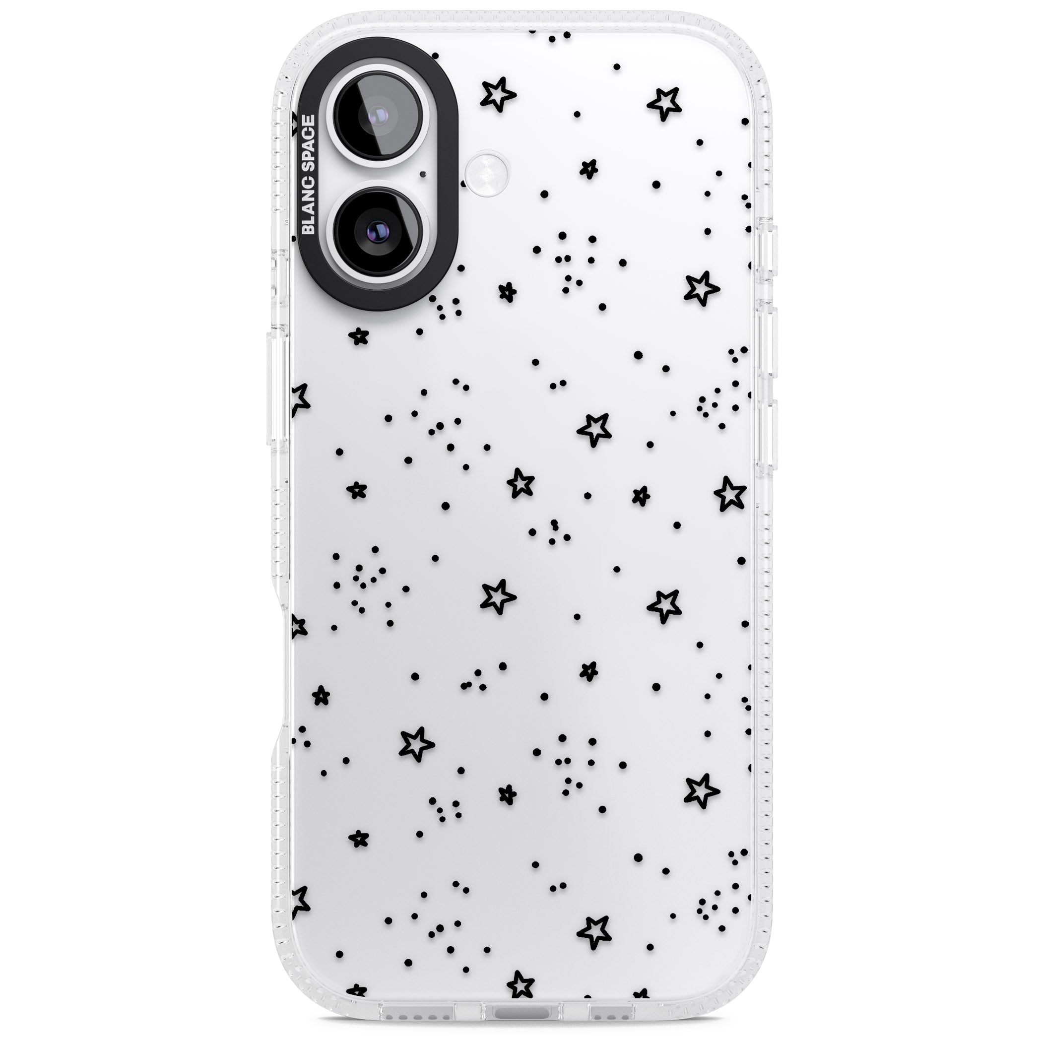 Starry Night Sky iPhone 17 Impact Air Clear Phone Case