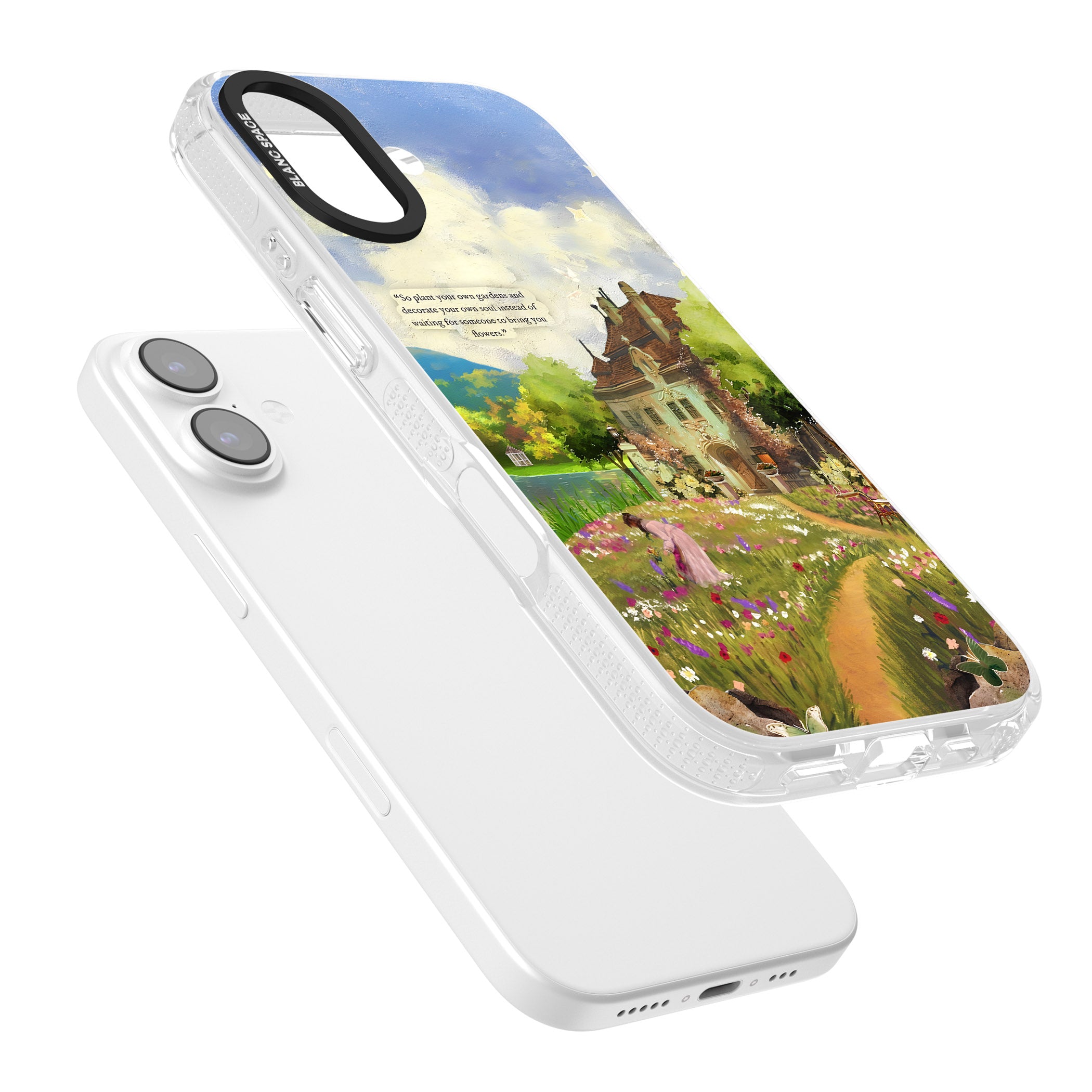 Spring Cottage iPhone 17 Impact Air Clear Phone Case Colours