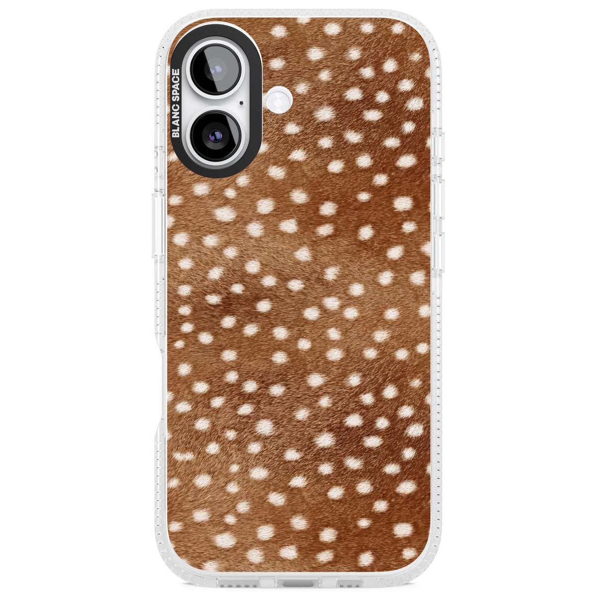 Deer Print animals iPhone case | Clear Case Impact Air case for iPhone 17