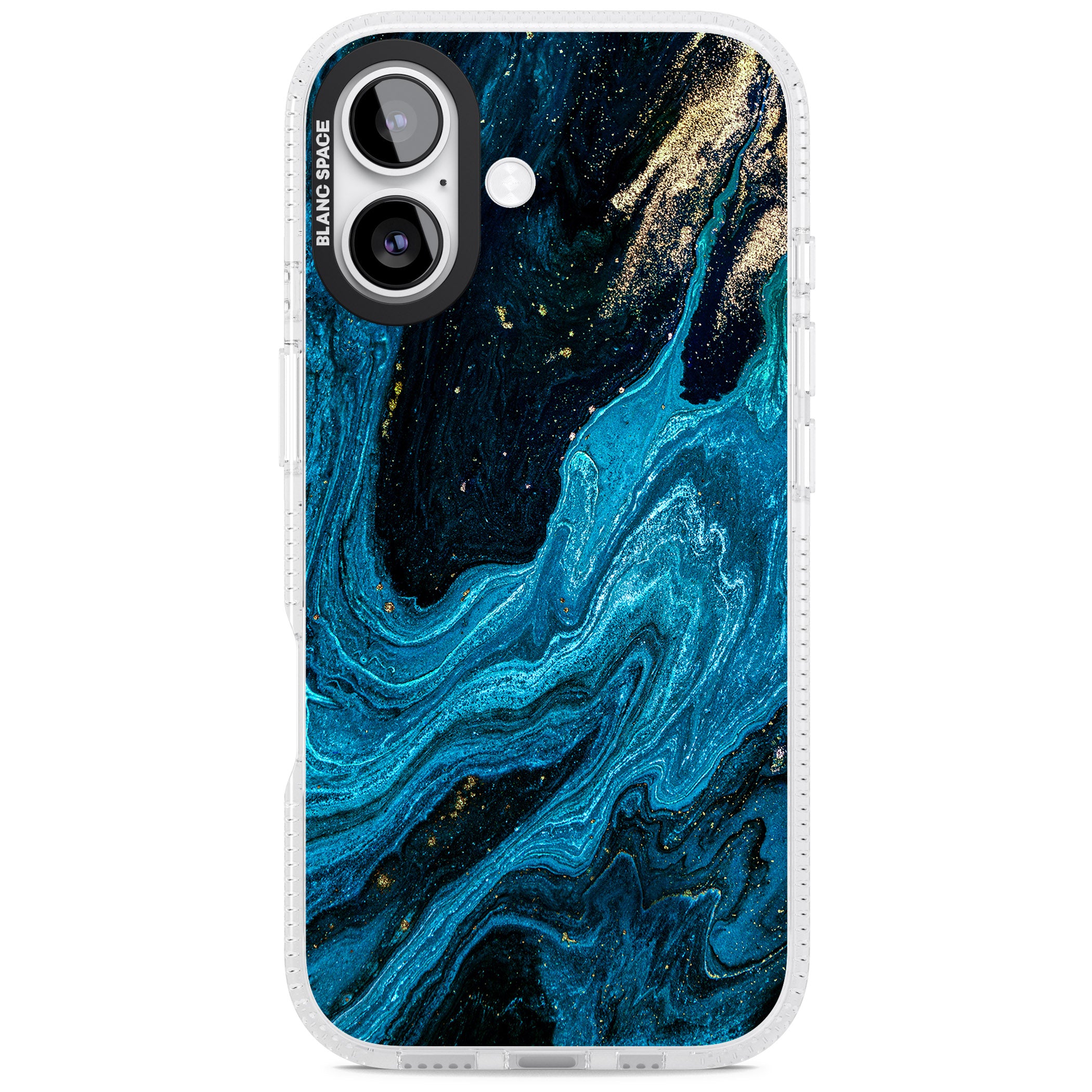 Saphire Lagoon iPhone 17 Impact Air Clear Phone Case