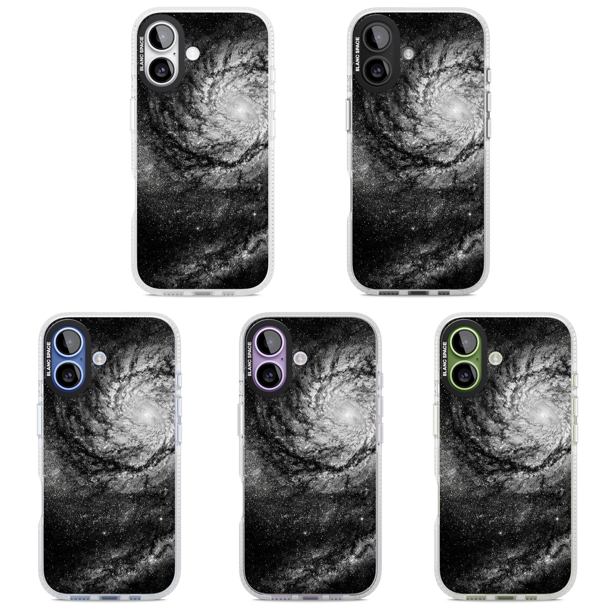 Night Sky Galaxies: Milky Way Galaxy iPhone 17 Impact Air Clear Phone Case APT Impact Protection