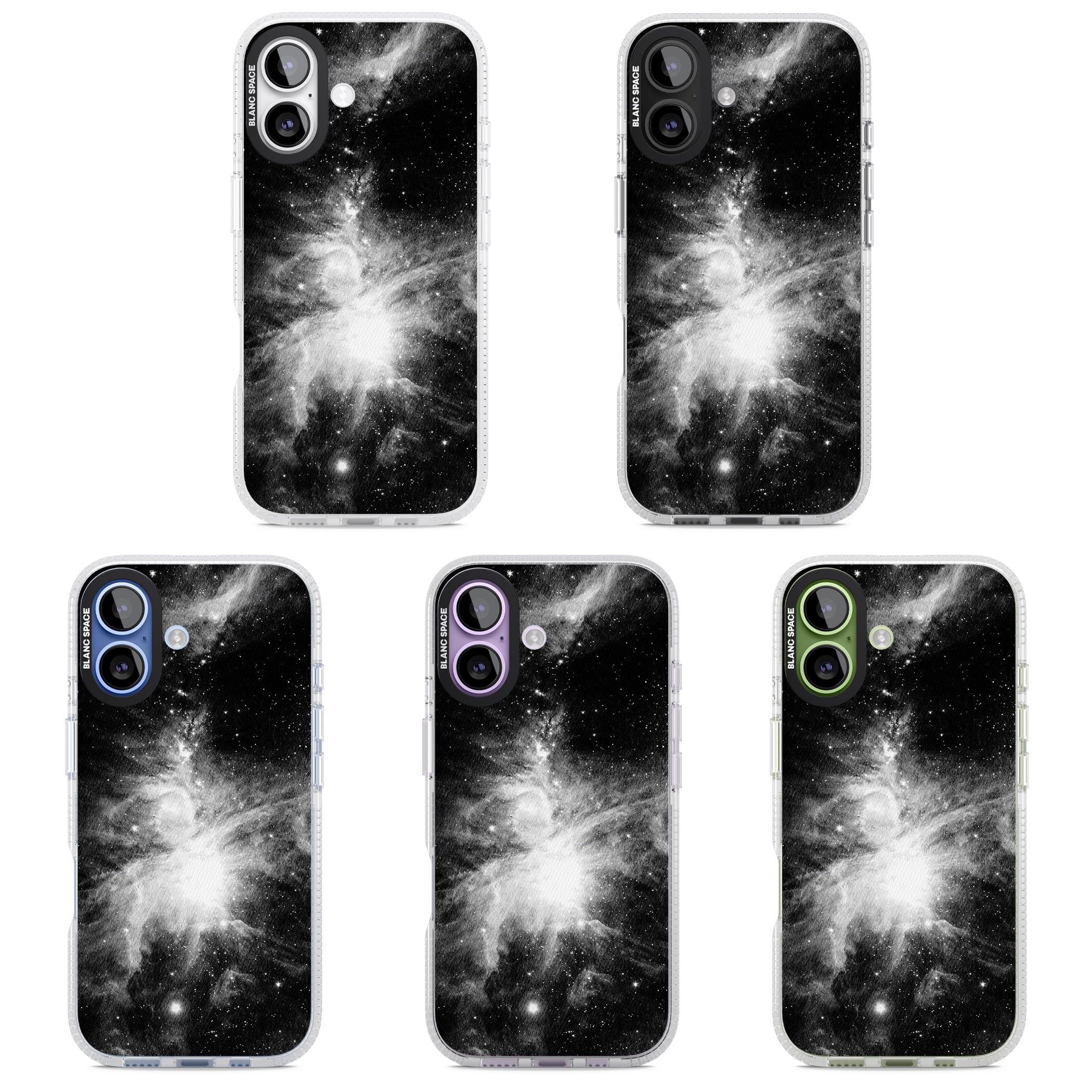 Galaxy Swirl iPhone 17 Impact Air Clear Phone Case APT Impact Protection