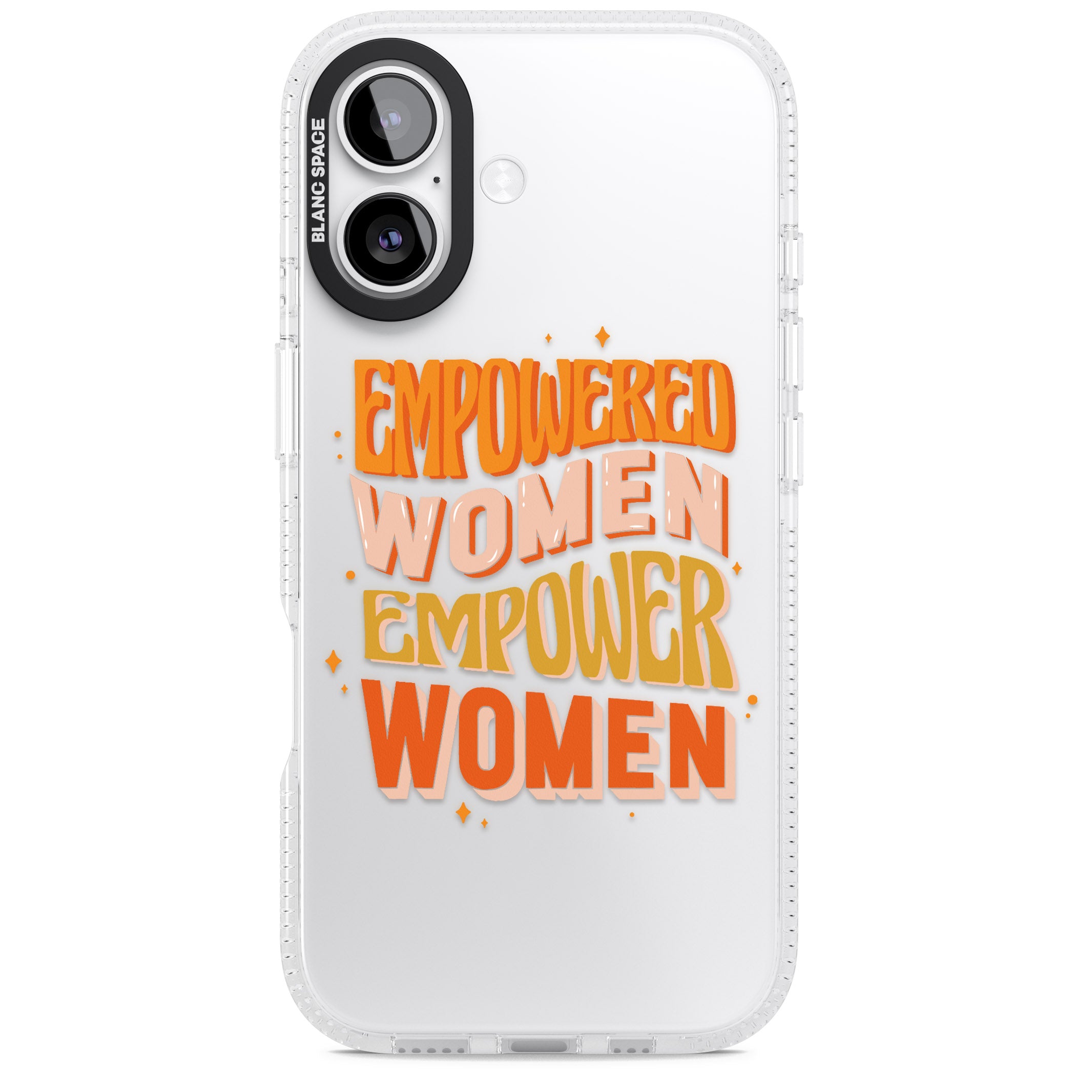 Empowered Women iPhone 17 Impact Air Clear Phone Case