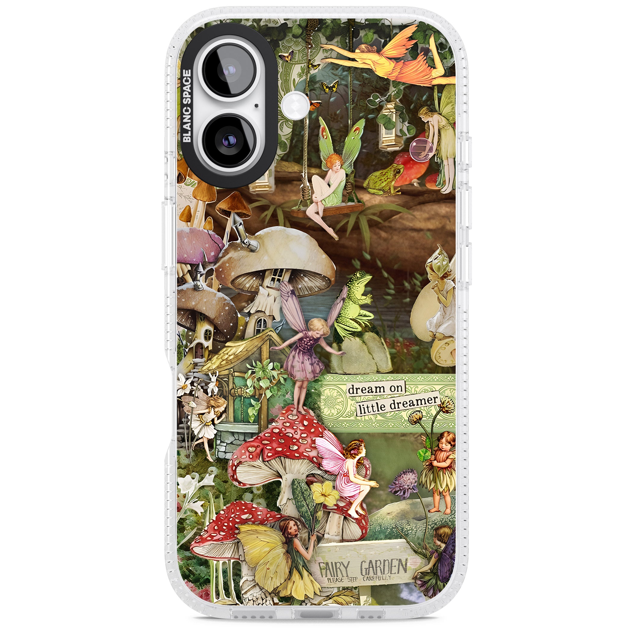 Dreamy Garden iPhone 17 Impact Air Clear Phone Case
