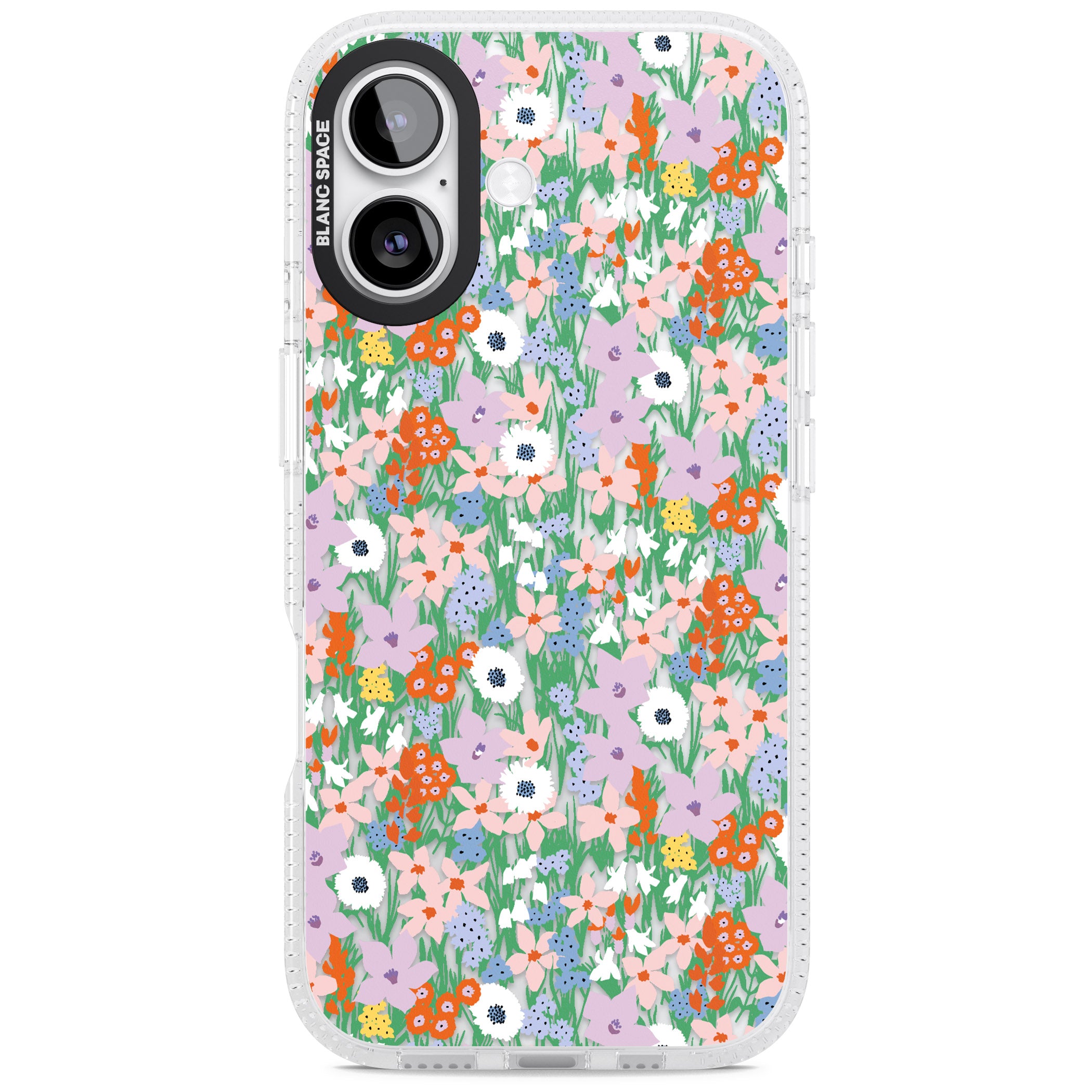 Floral Bloom Jazzy iPhone 17 Impact Air Clear Phone Case