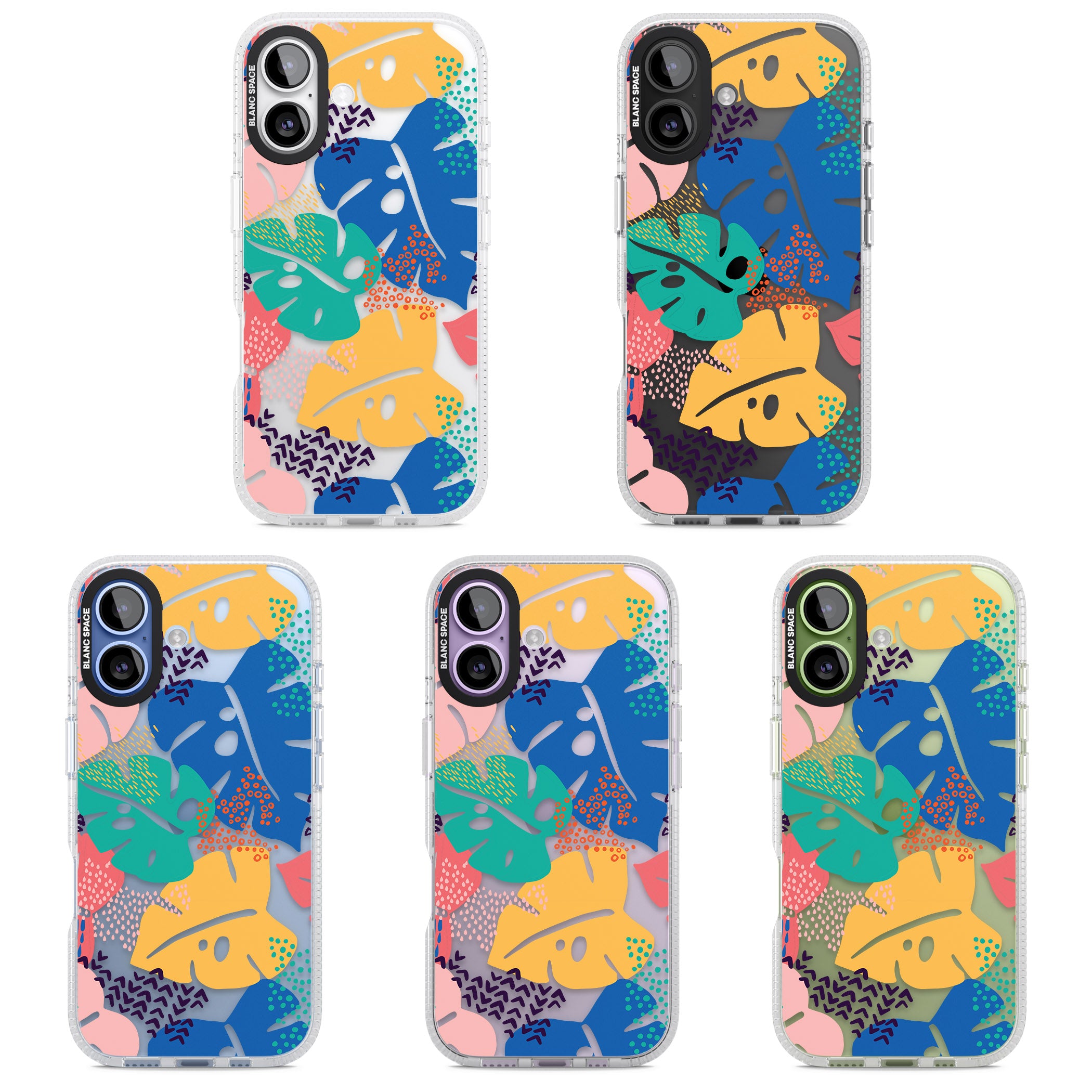 Vibrant Leaves iPhone 17 Impact Air Clear Phone Case APT Impact Protection