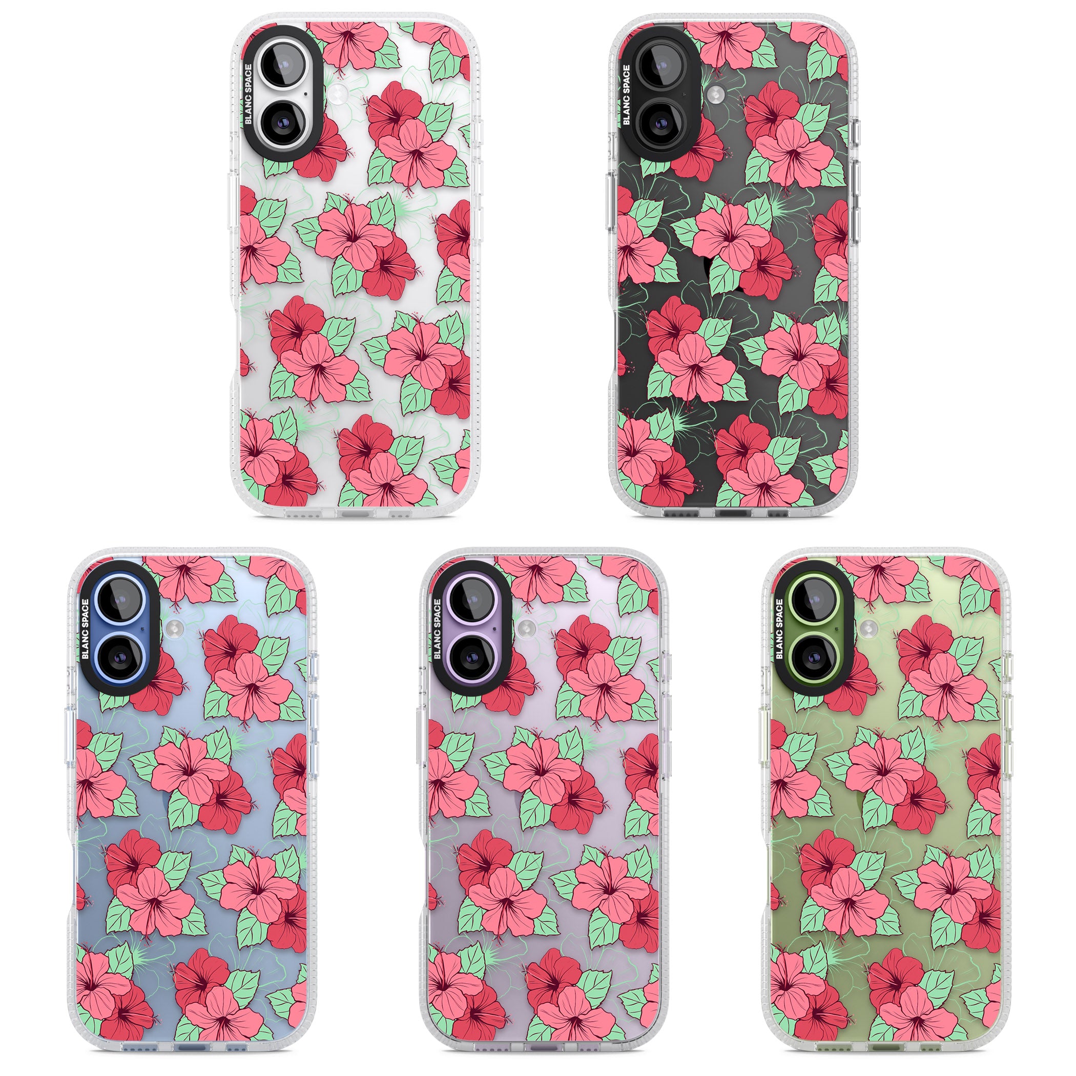 Pink Peony iPhone 17 Impact Air Clear Phone Case APT Impact Protection