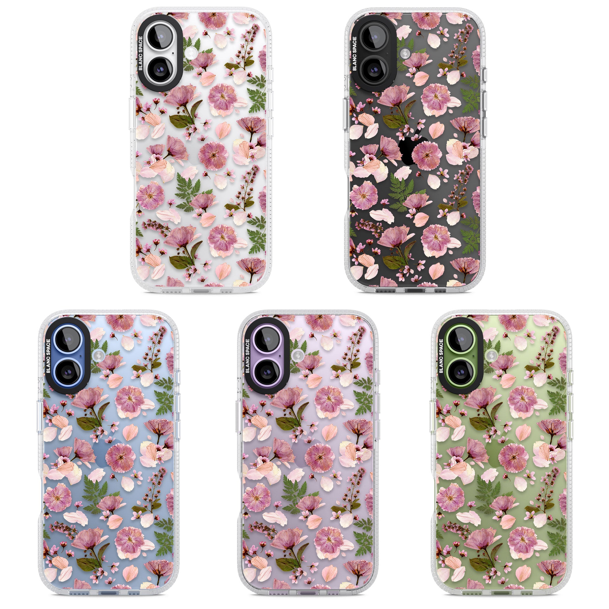 Floral Fantasy Menagerie iPhone 17 Impact Air Clear Phone Case APT Impact Protection