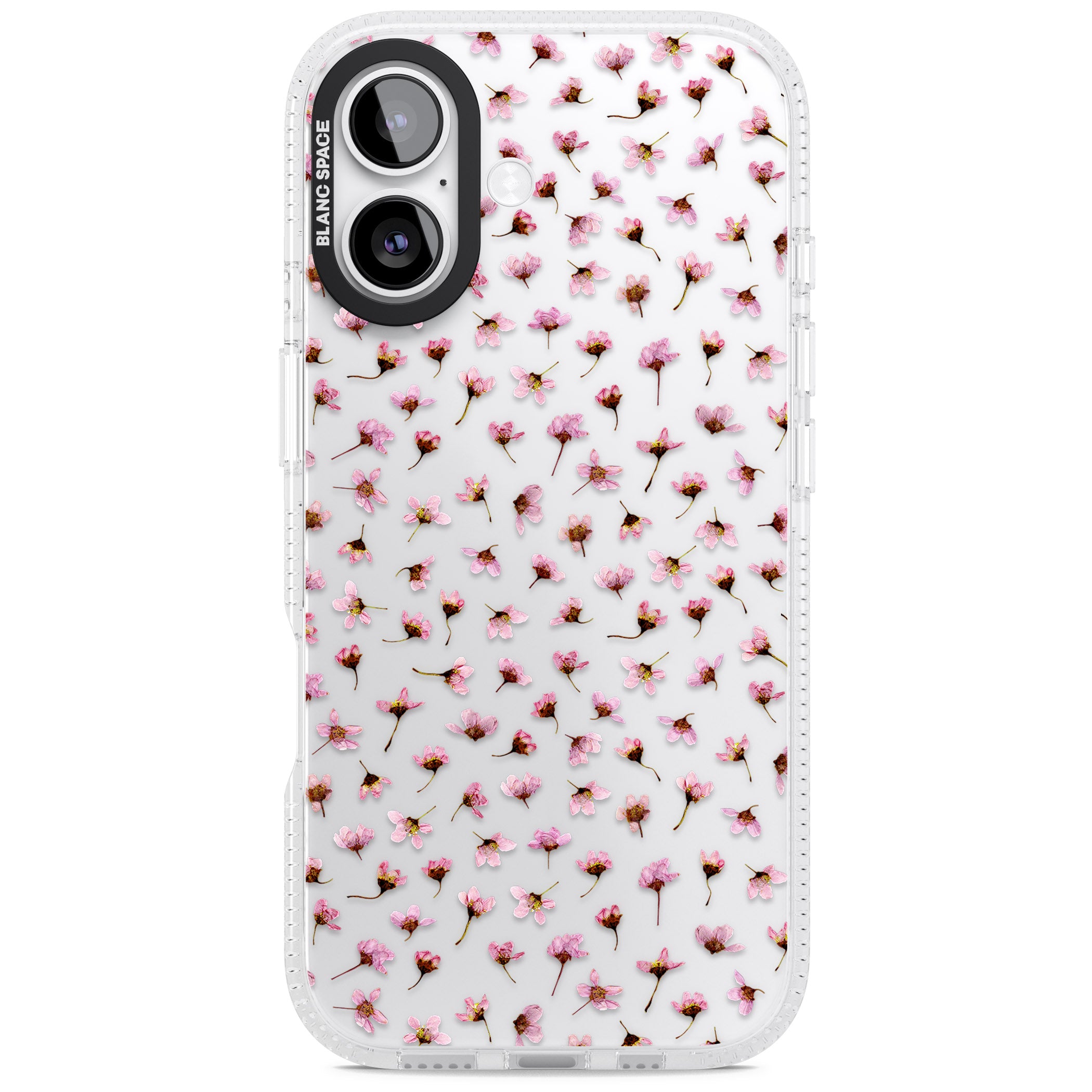 Pink Blossom iPhone 17 Impact Air Clear Phone Case