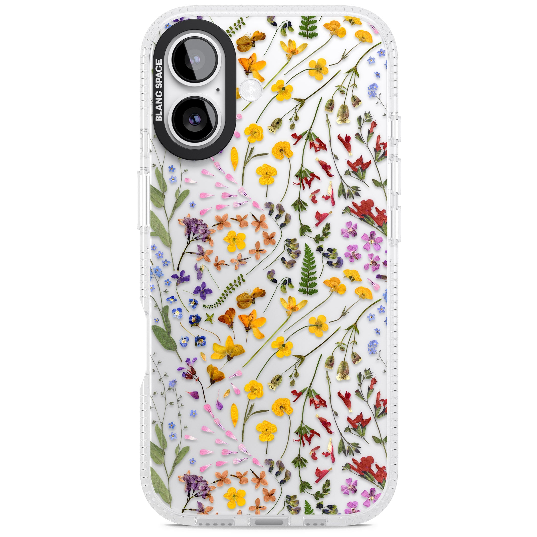 Wildflower iPhone 17 Impact Air Clear Phone Case