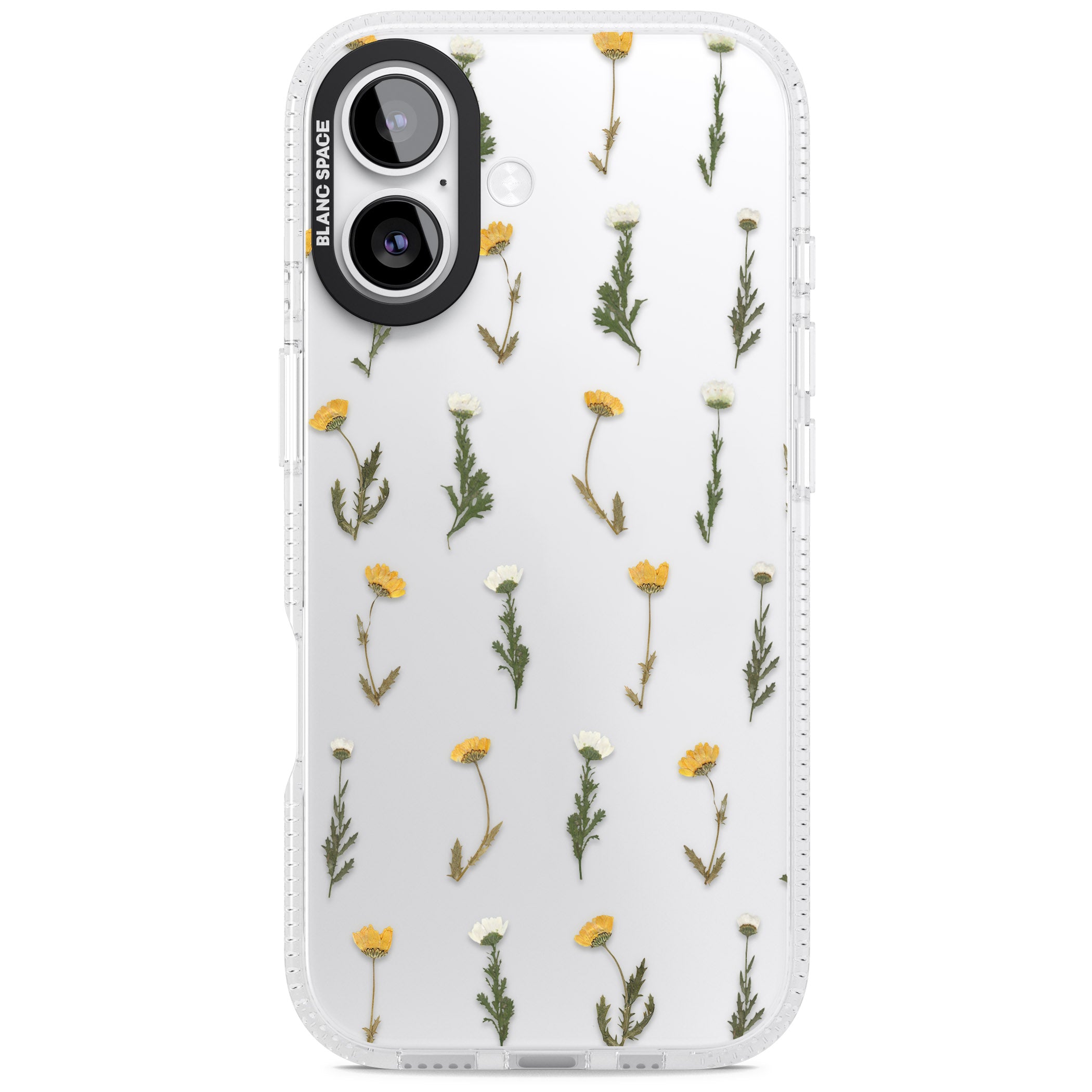 Pressed Flower iPhone 17 Impact Air Clear Phone Case