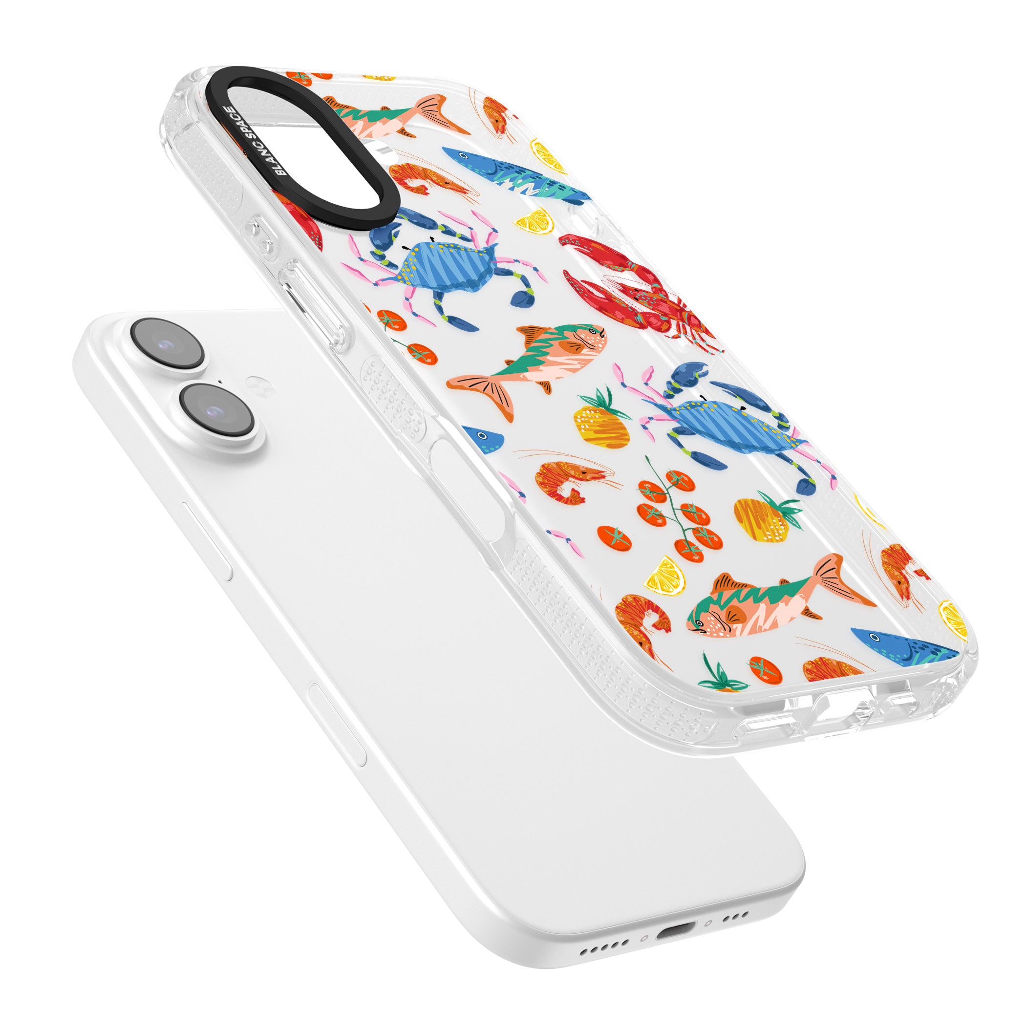 Vibrant Sealife iPhone 17 Impact Air Clear Phone Case Colours