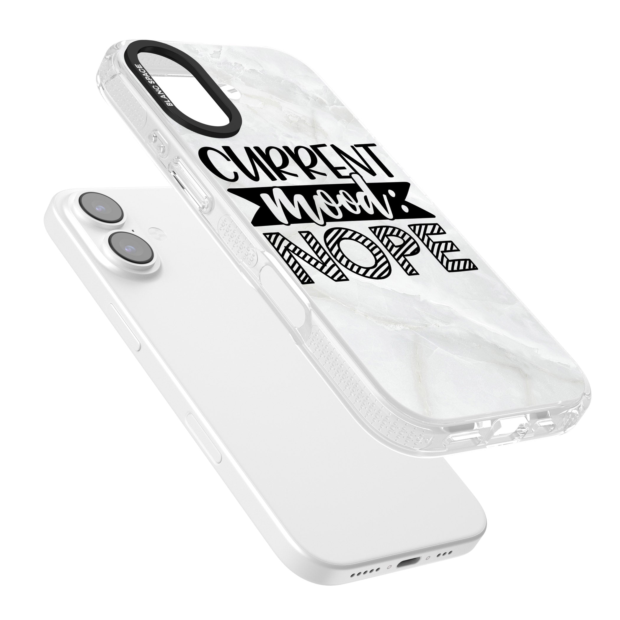 Current Mood Nope iPhone 17 Impact Air Clear Phone Case Colours