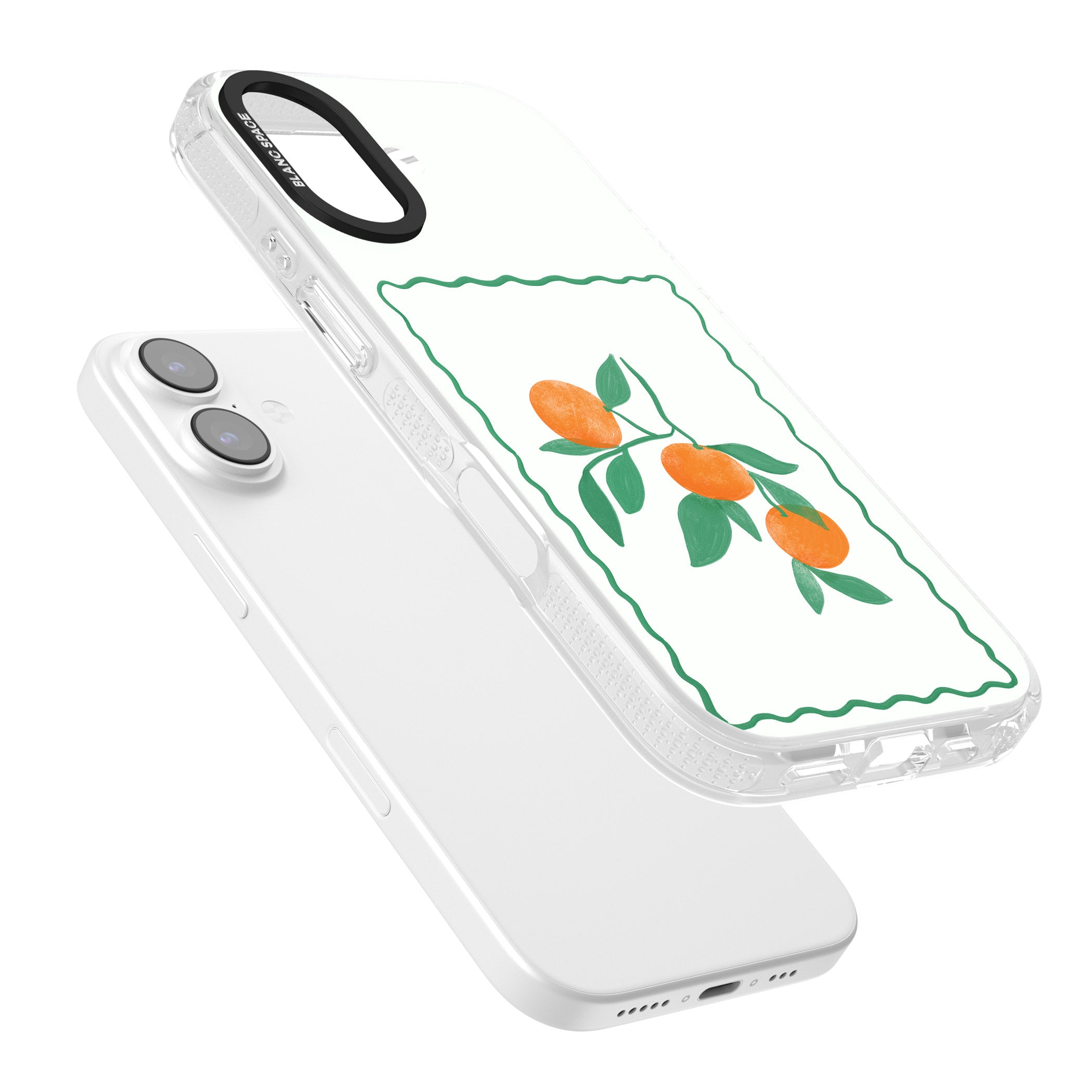 Italian Oranges iPhone 17 Impact Air Clear Phone Case Colours
