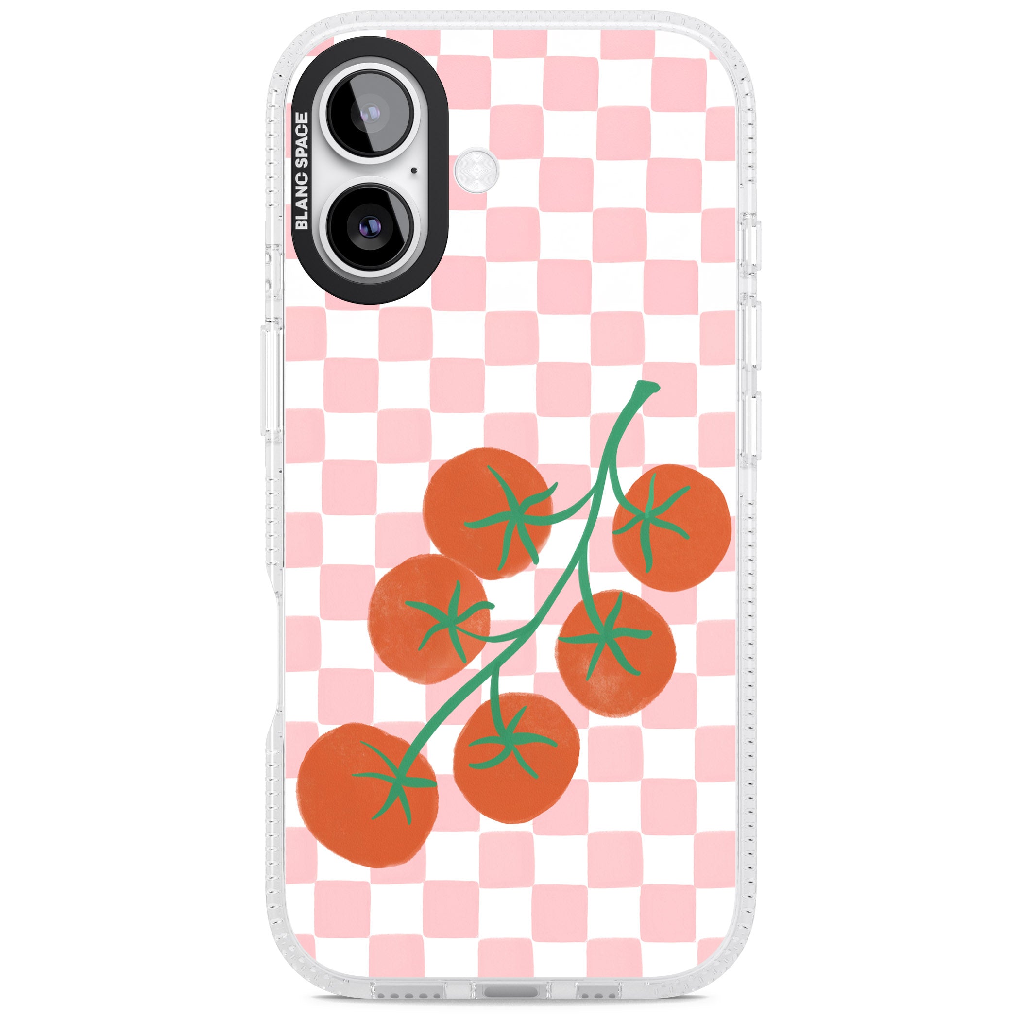 Loose Tomatoes iPhone 17 Impact Air Clear Phone Case