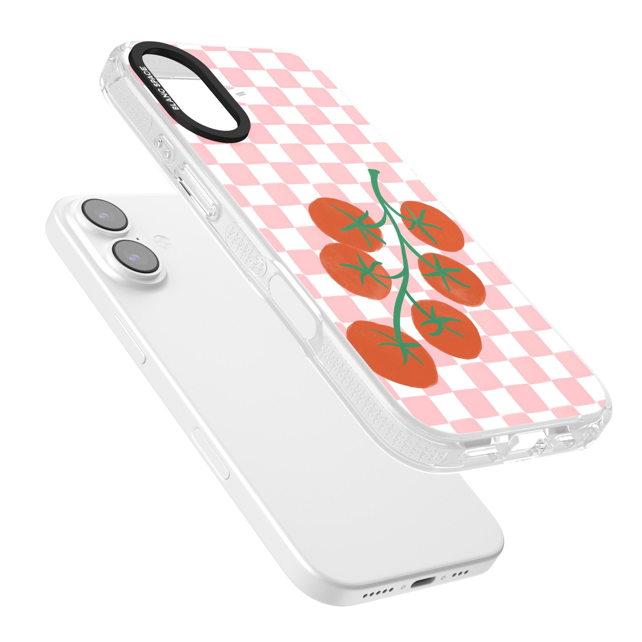 Loose Tomatoes iPhone 17 Impact Air Clear Phone Case Colours
