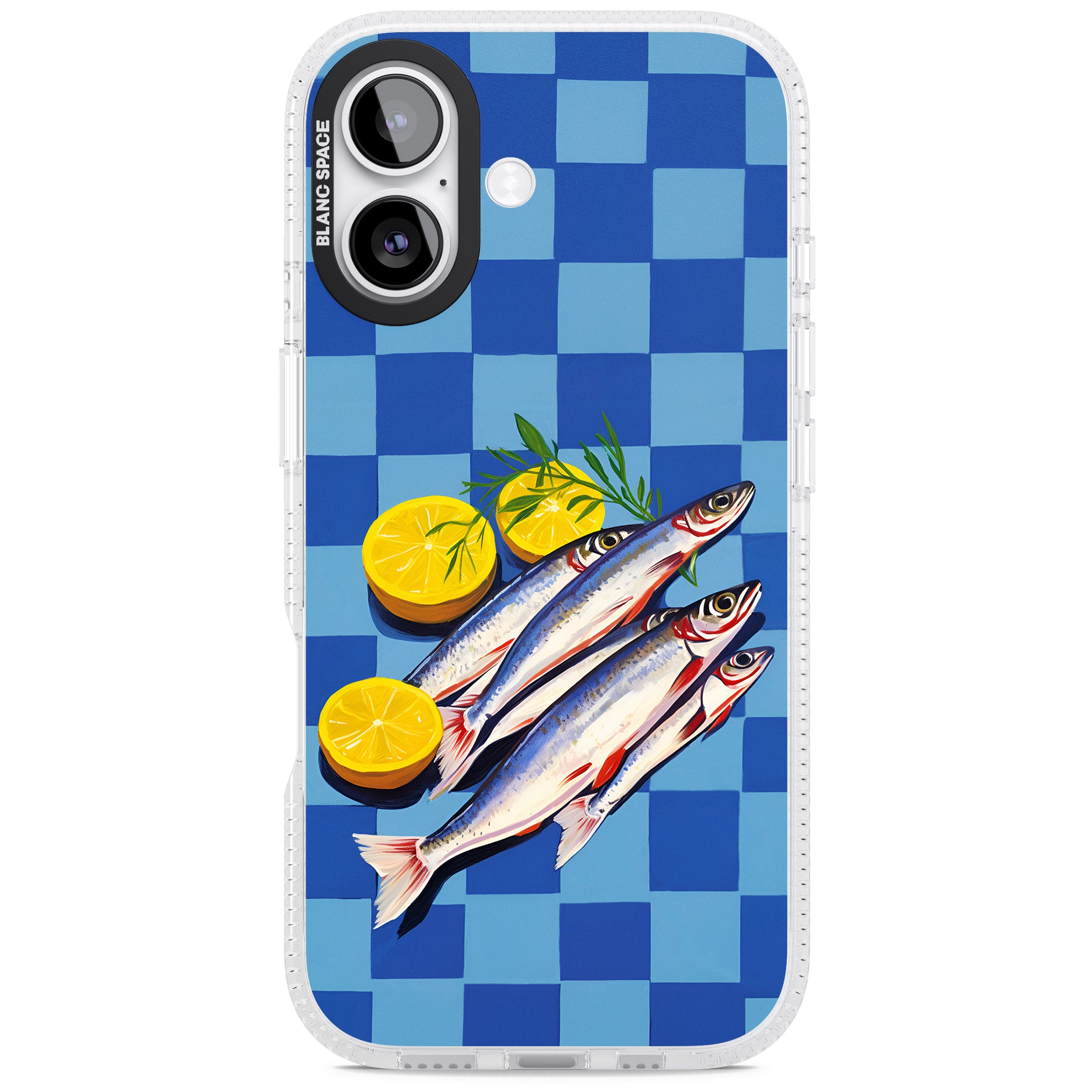 Fish & Lemons iPhone 17 Impact Air Clear Phone Case