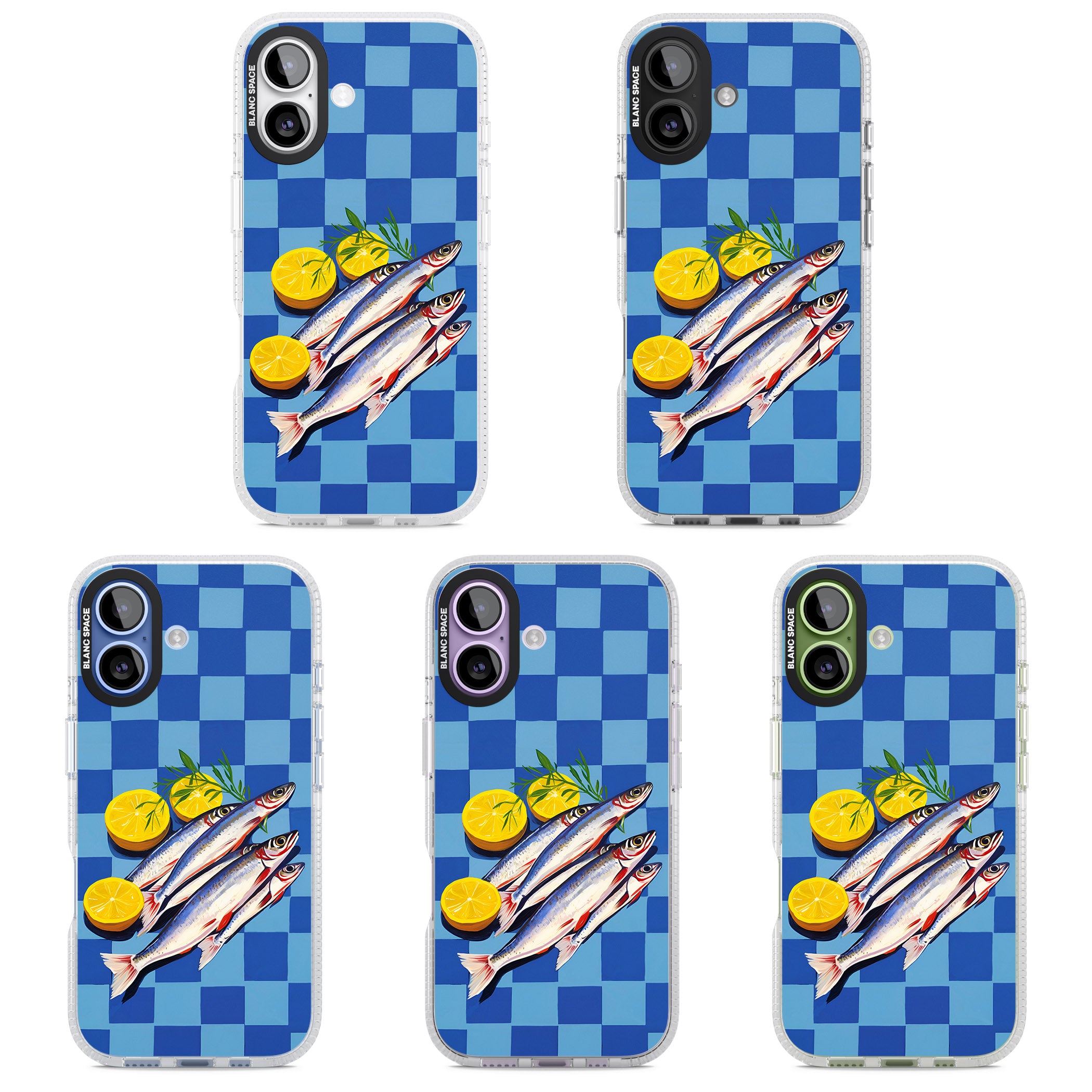 Fish & Lemons iPhone 17 Impact Air Clear Phone Case APT Impact Protection