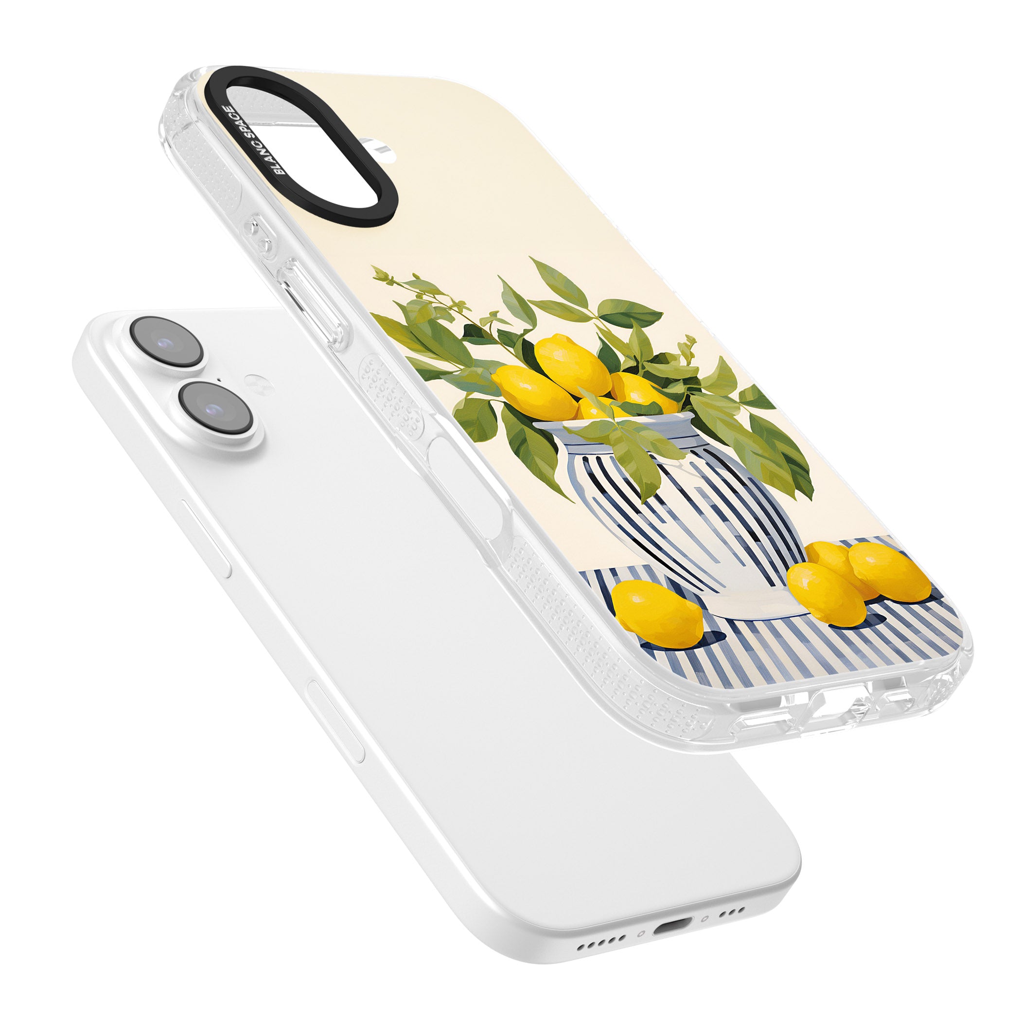 Lemon Plant Vase iPhone 17 Impact Air Clear Phone Case Colours