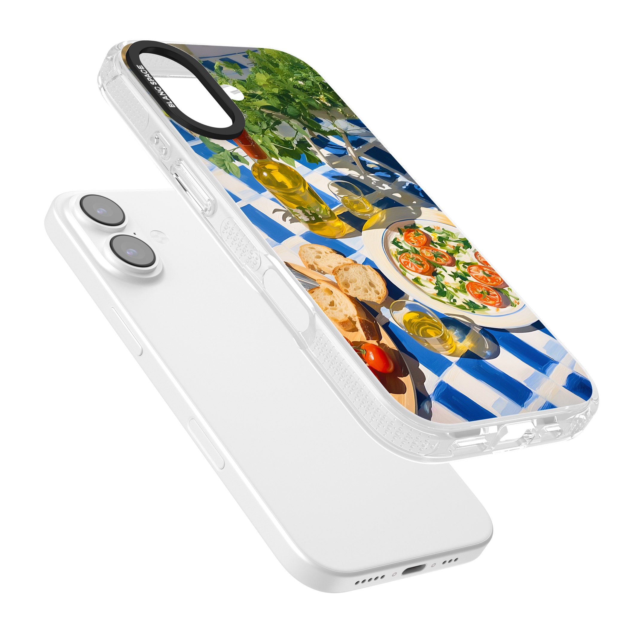 Caprese Salad iPhone 17 Impact Air Clear Phone Case Colours