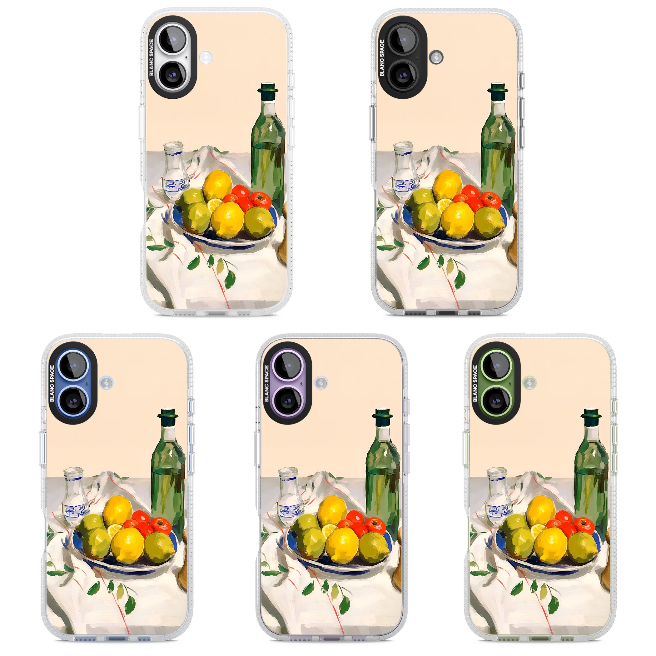 Mediterranean Fruit Salad iPhone 17 Impact Air Clear Phone Case APT Impact Protection