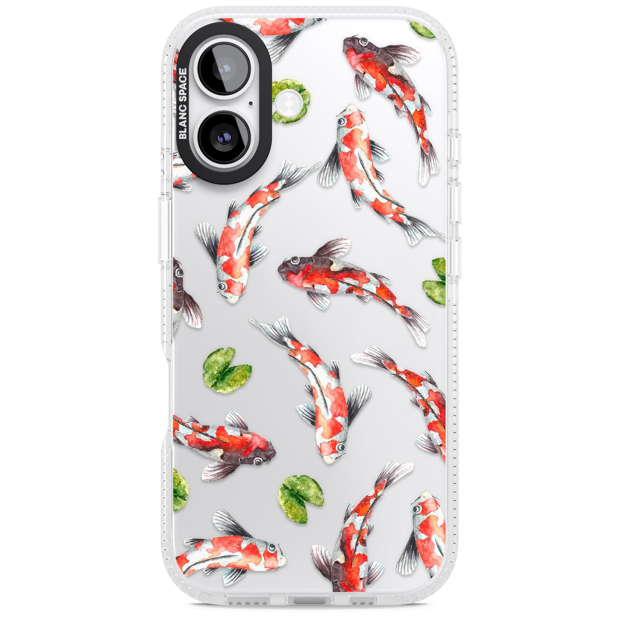 Koi Fish Watercolour iPhone 17 Impact Air Clear Phone Case
