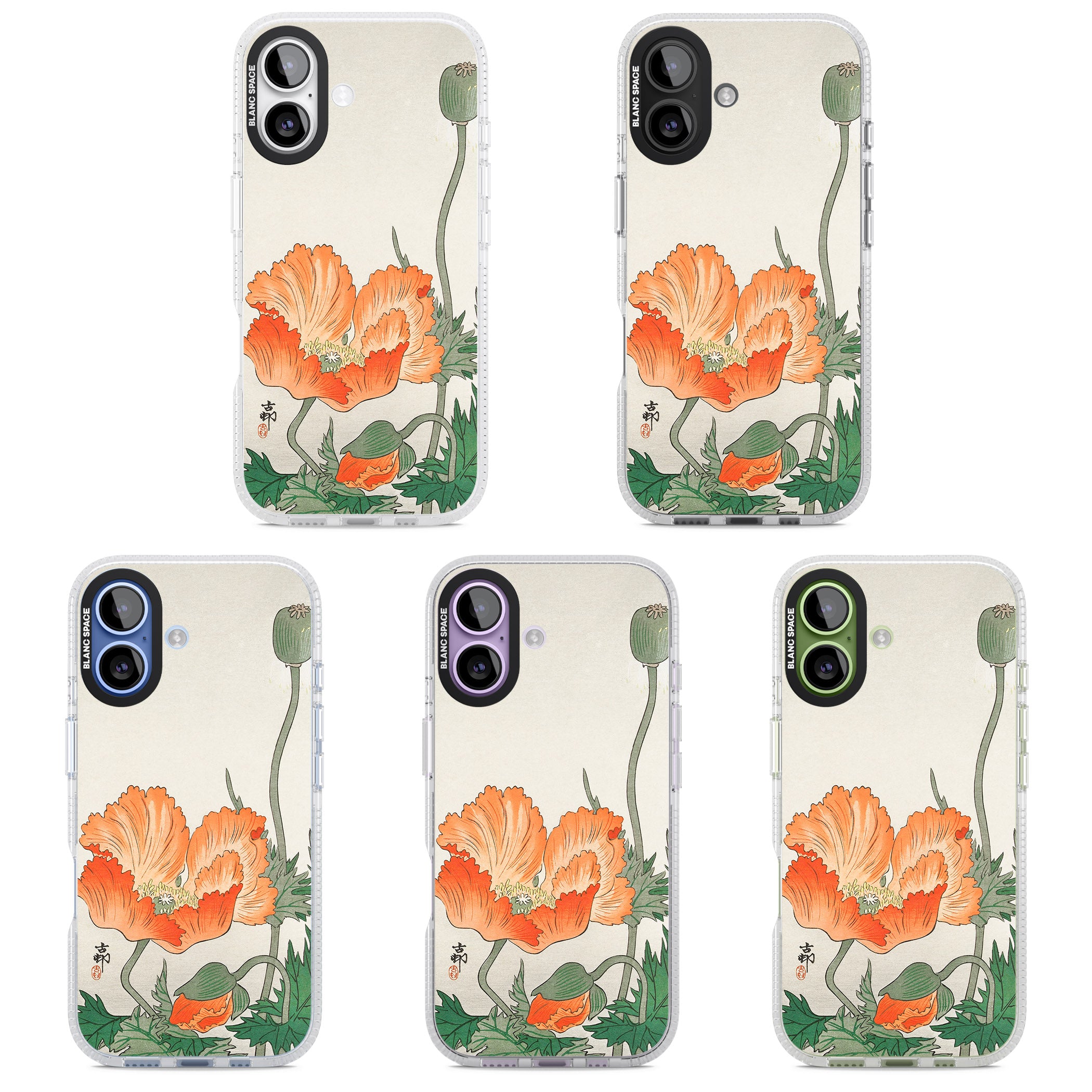 Birds And Plants By Ohara Koson iPhone 17 Impact Air Clear Phone Case APT Impact Protection