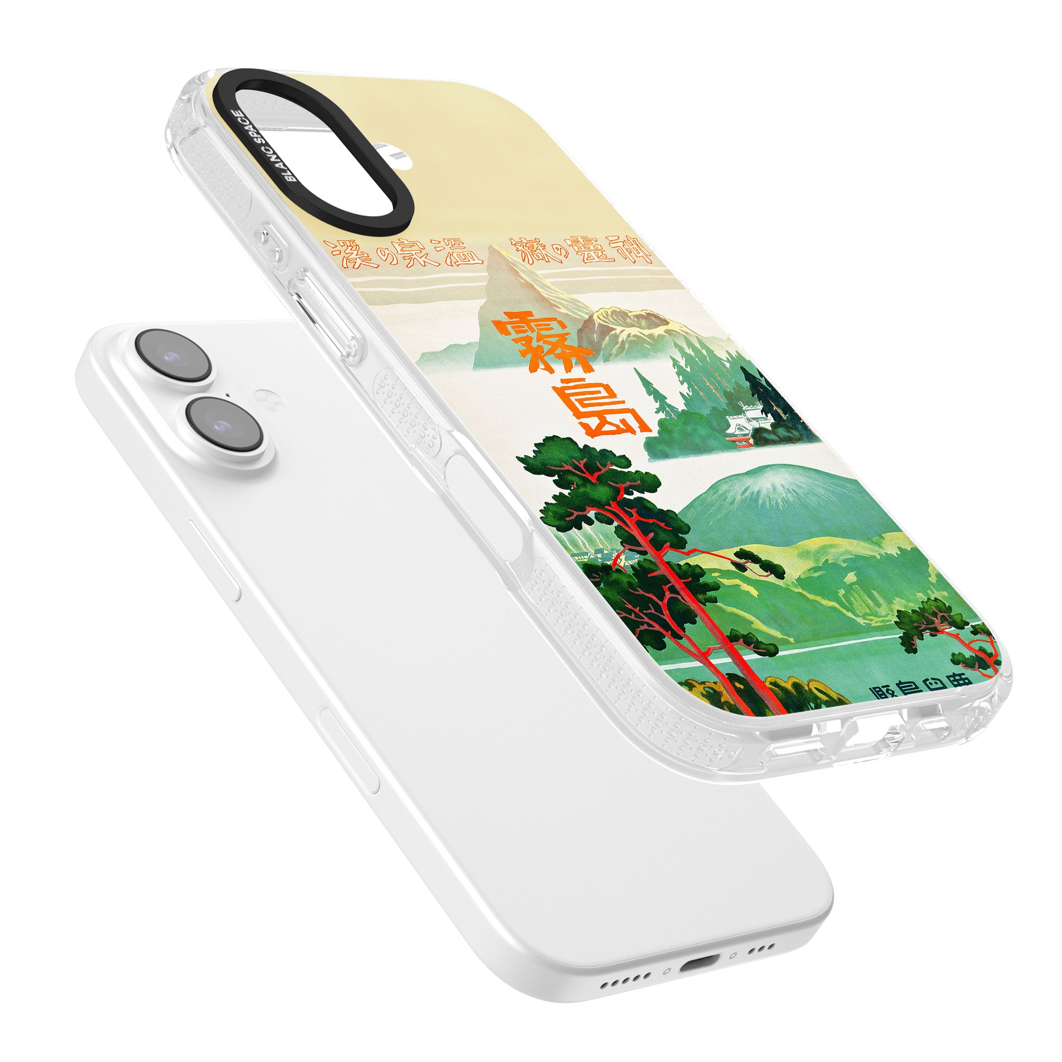 Japan Travel Poster (1930S) iPhone 17 Impact Air Clear Phone Case Colours