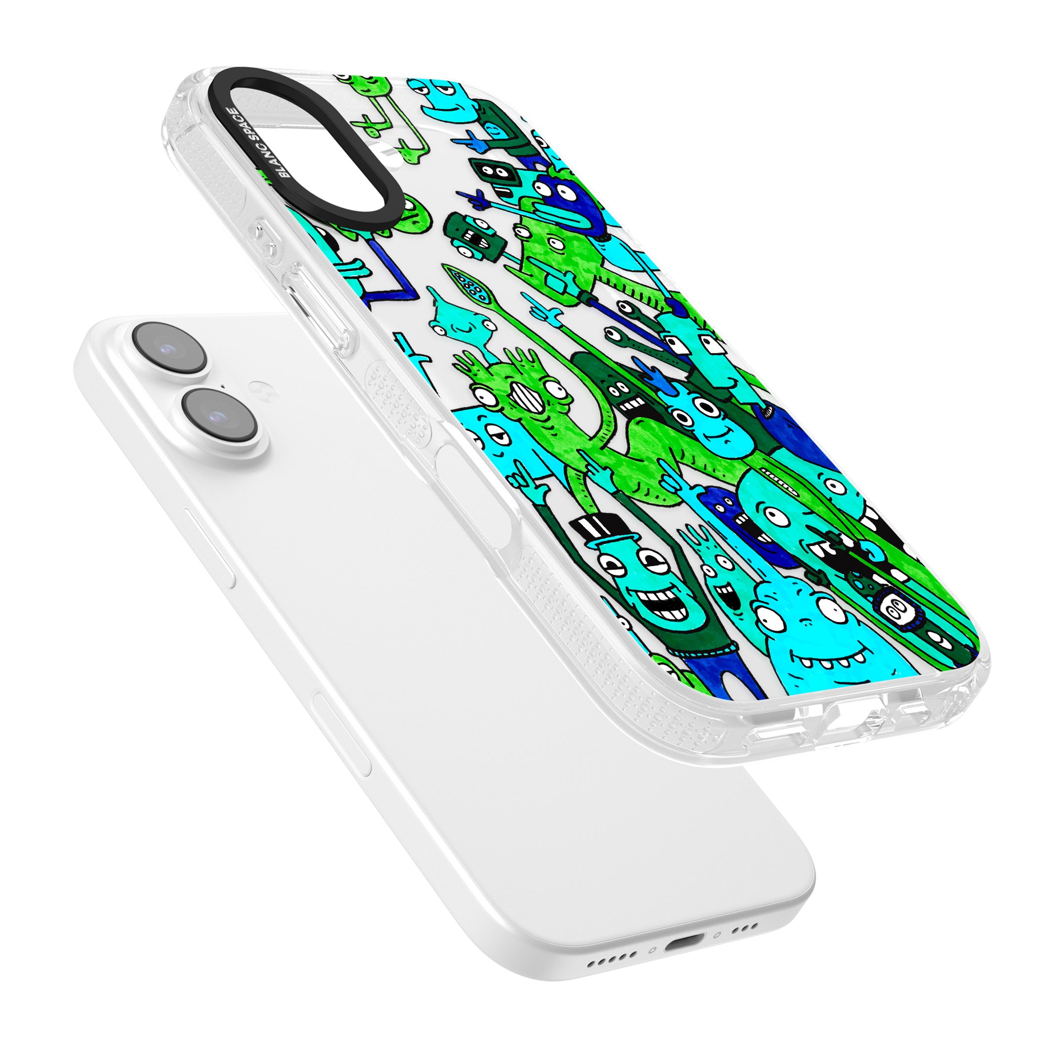 Don'T Point iPhone 17 Impact Air Clear Phone Case Colours