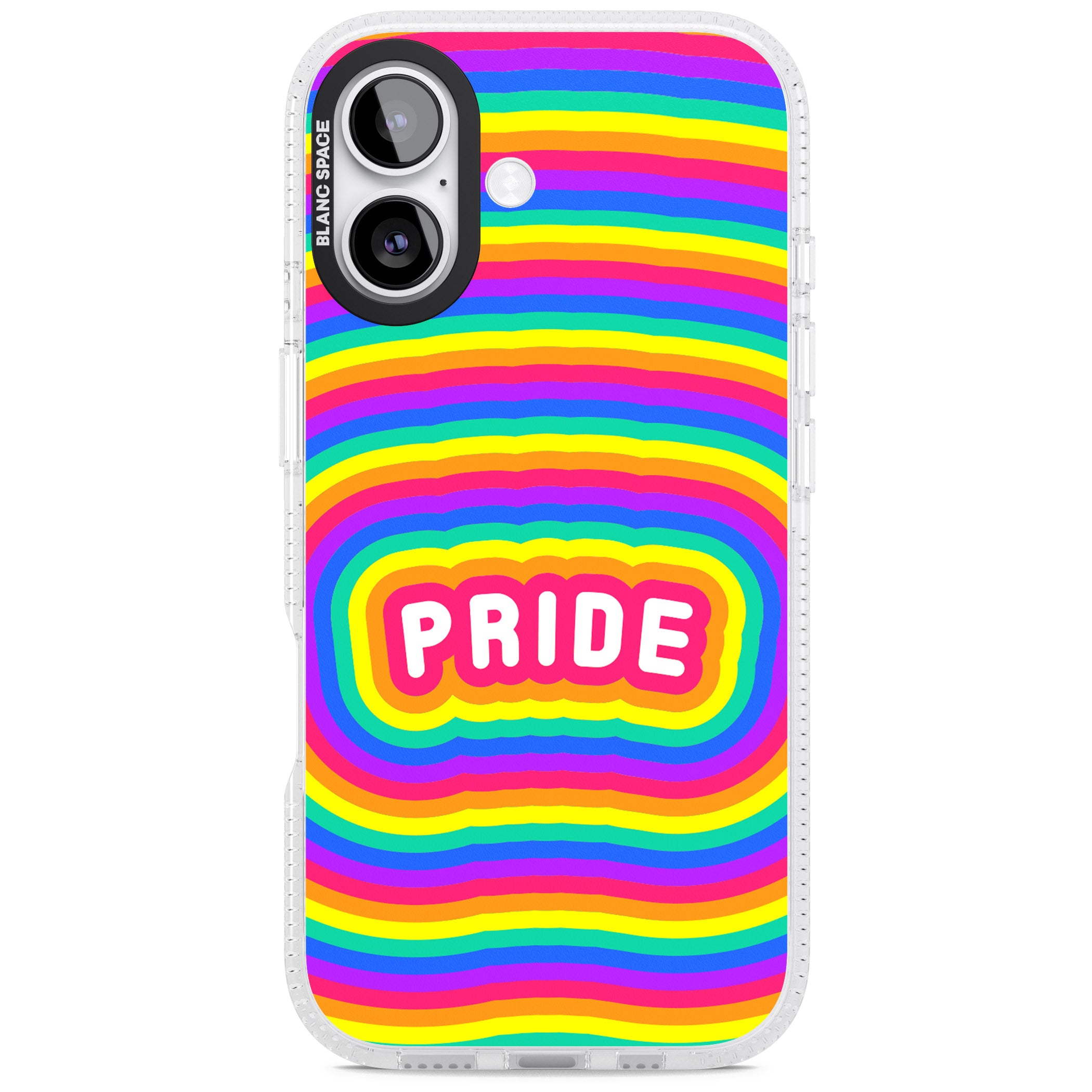 Pride iPhone 17 Impact Air Clear Phone Case