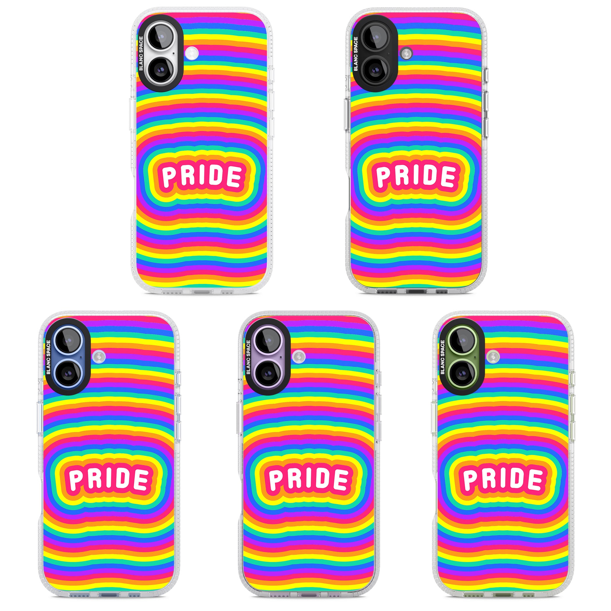 Pride iPhone 17 Impact Air Clear Phone Case APT Impact Protection