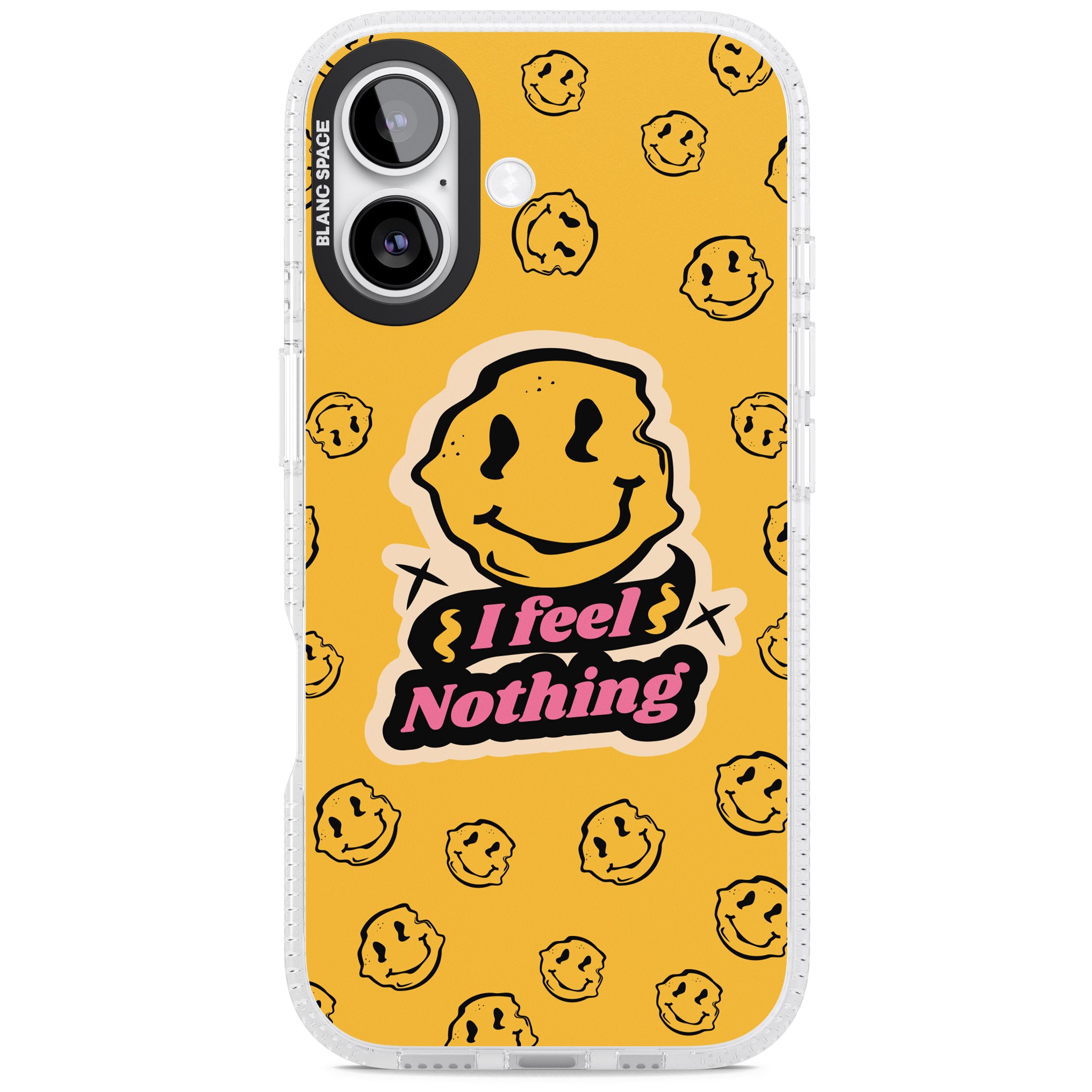 I Feel Nothing iPhone 17 Impact Air Clear Phone Case